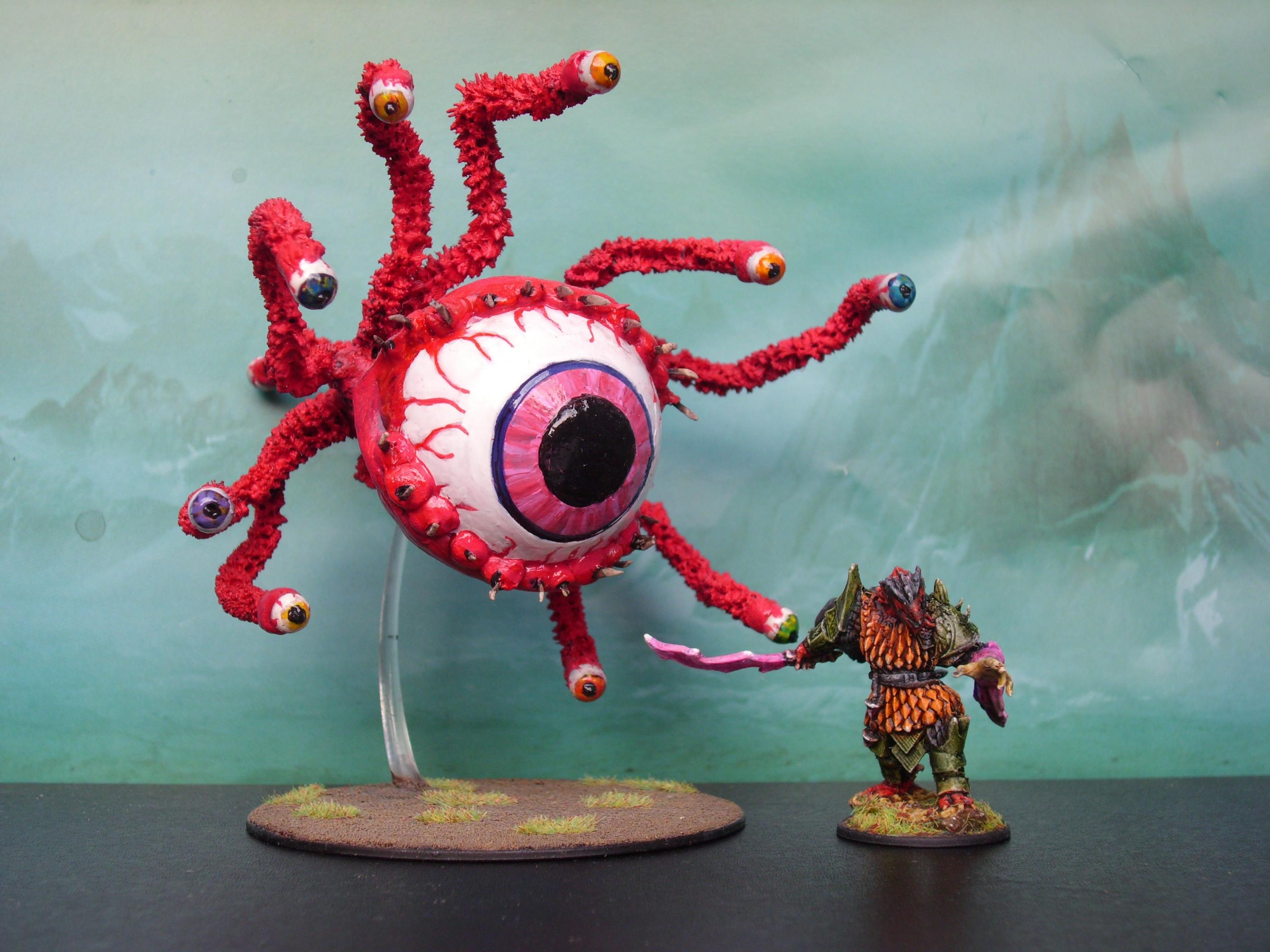 Beholder, Dragonborn, Dungeons And Dragons, Eye Of Vecna, Hand Of Vecna, Monsters, Nolzur's Marvelous Miniatures, Rpg