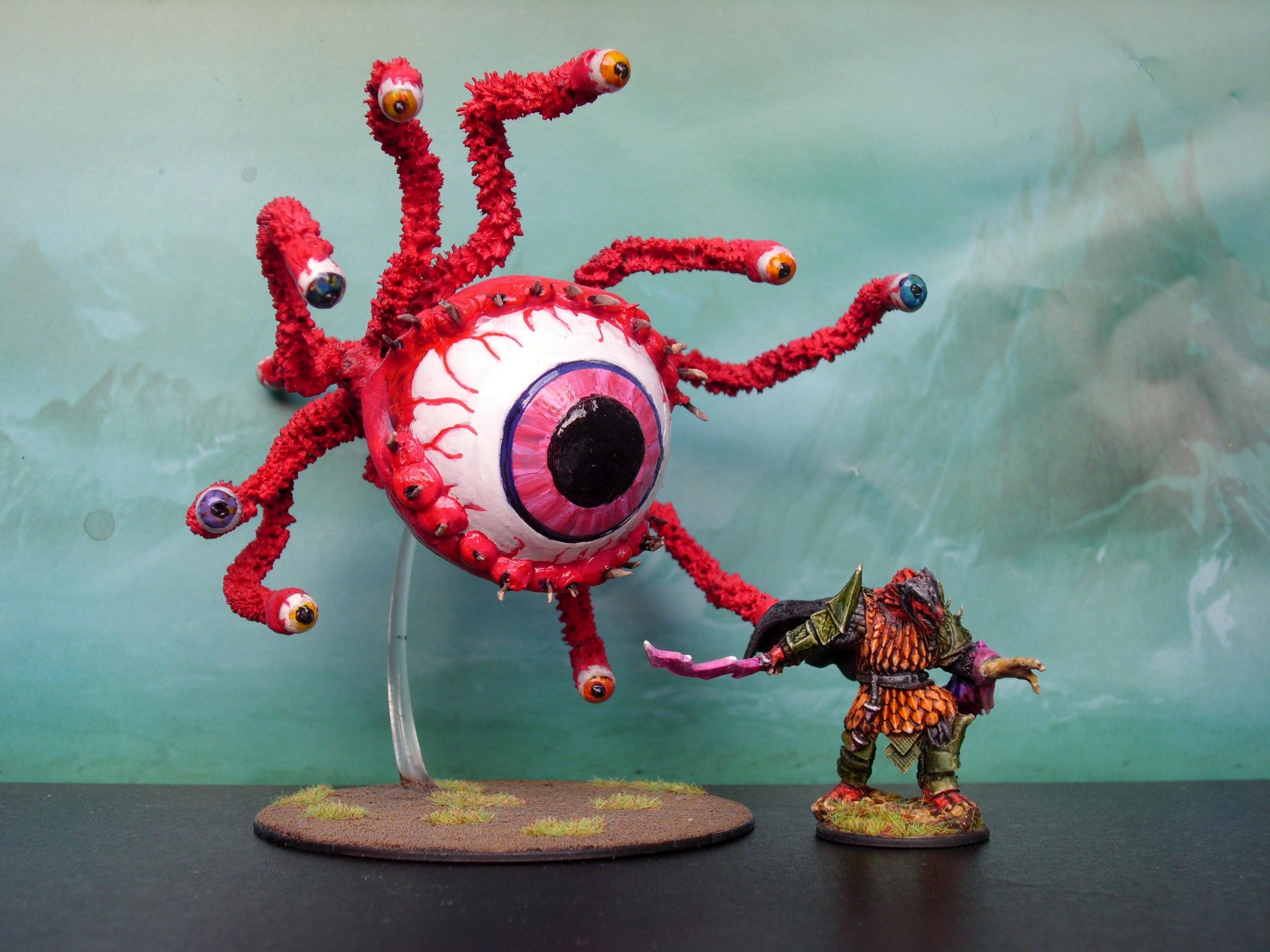 Beholder, Dragonborn, Dungeons And Dragons, Eye Of Vecna, Hand Of Vecna, Monsters, Nolzur's Marvelous Miniatures, Rpg