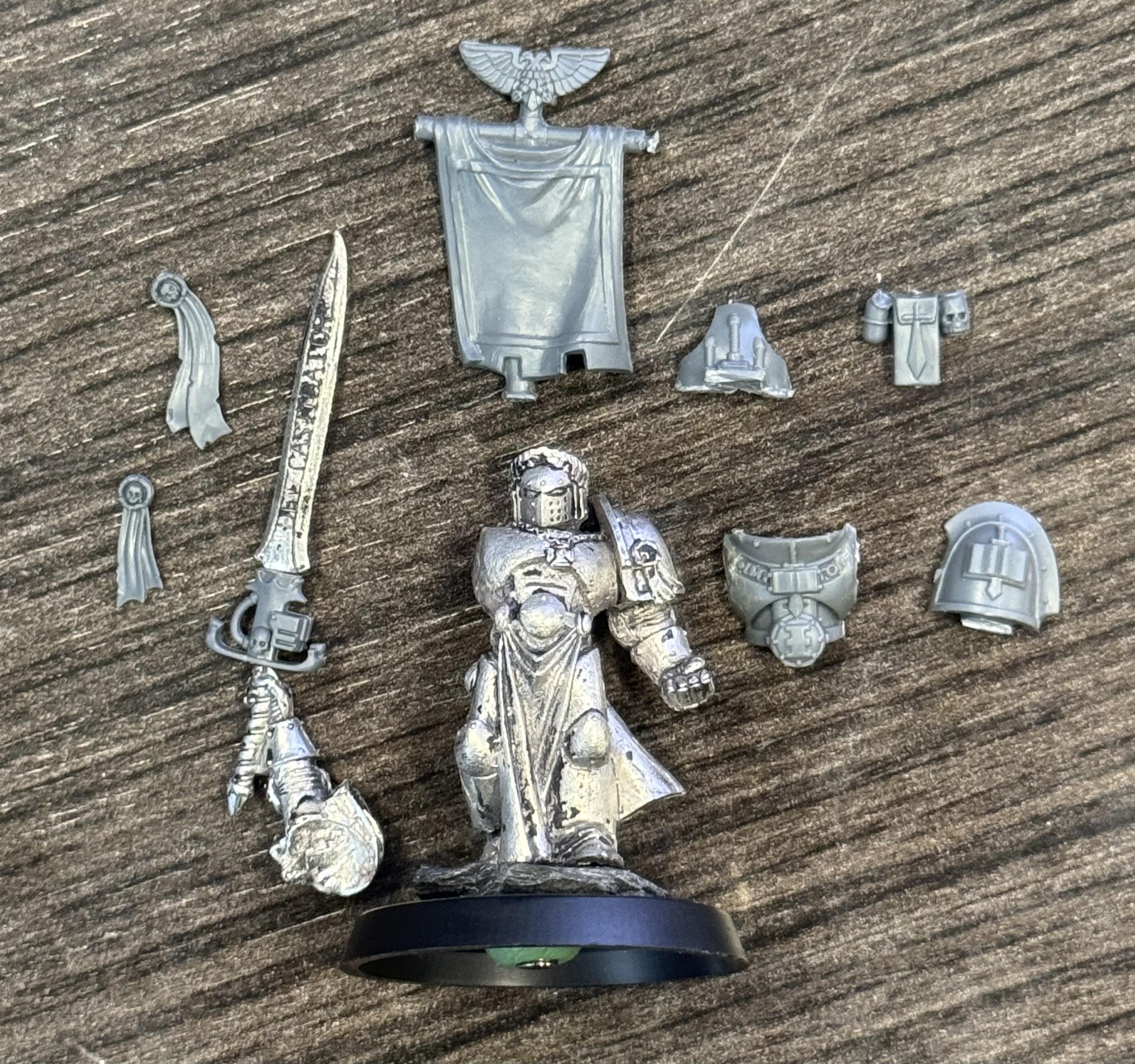 Champion, Conversion, Emperor&rsquo;s Champion, Grey Knights, Metal, Space Marines, Warhammer 40,000, Warhammer Fantasy