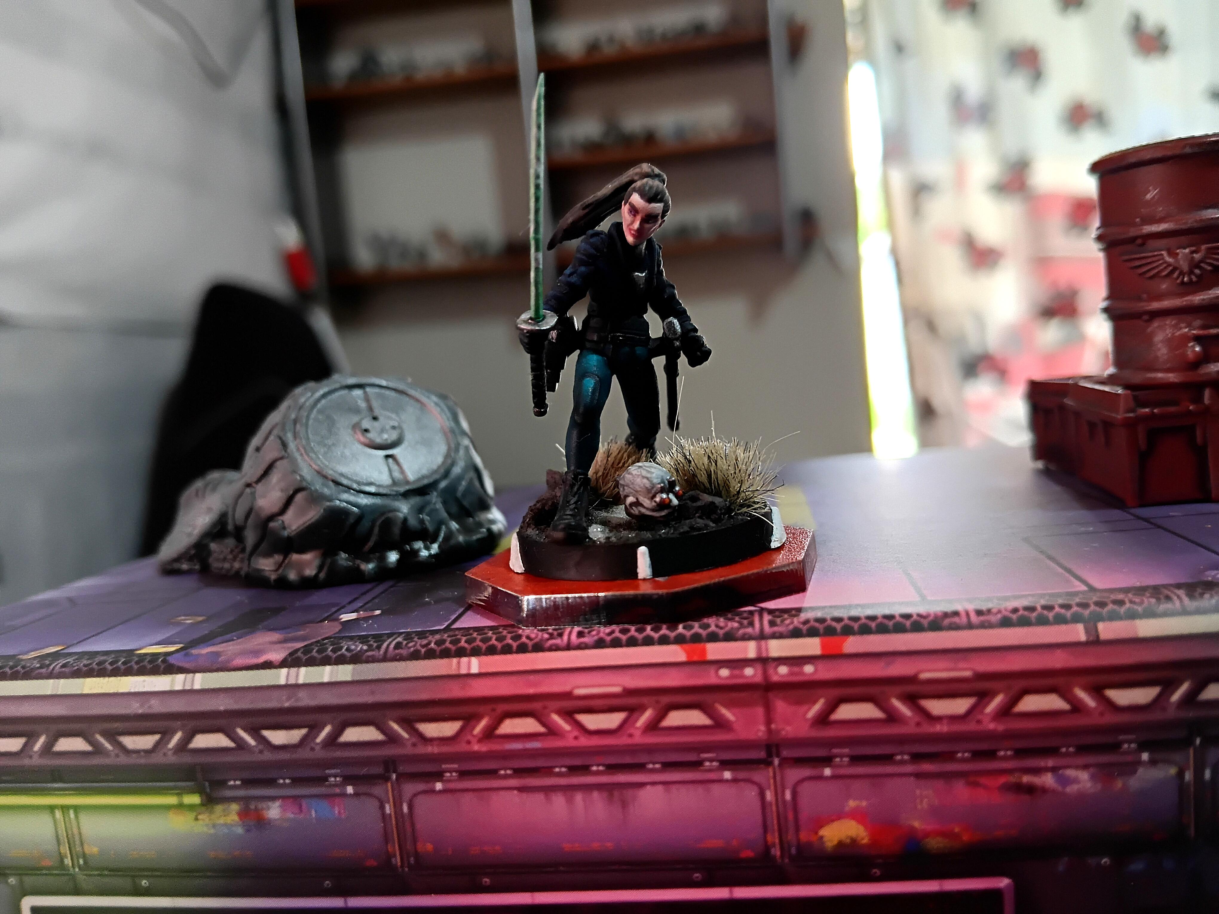 Adventure Game, Assassin, Azakir, Casanova, Dennis Reynolds, Ex-soldier, Five Parsecs From Home, Folsk Gelt, Genestealer, Gunslinger, Hero Forge, Infinity, Minis, O-12, Sci Fi, Sela, Skirmish, Soldier, Tyranids, Warhammer 40,000