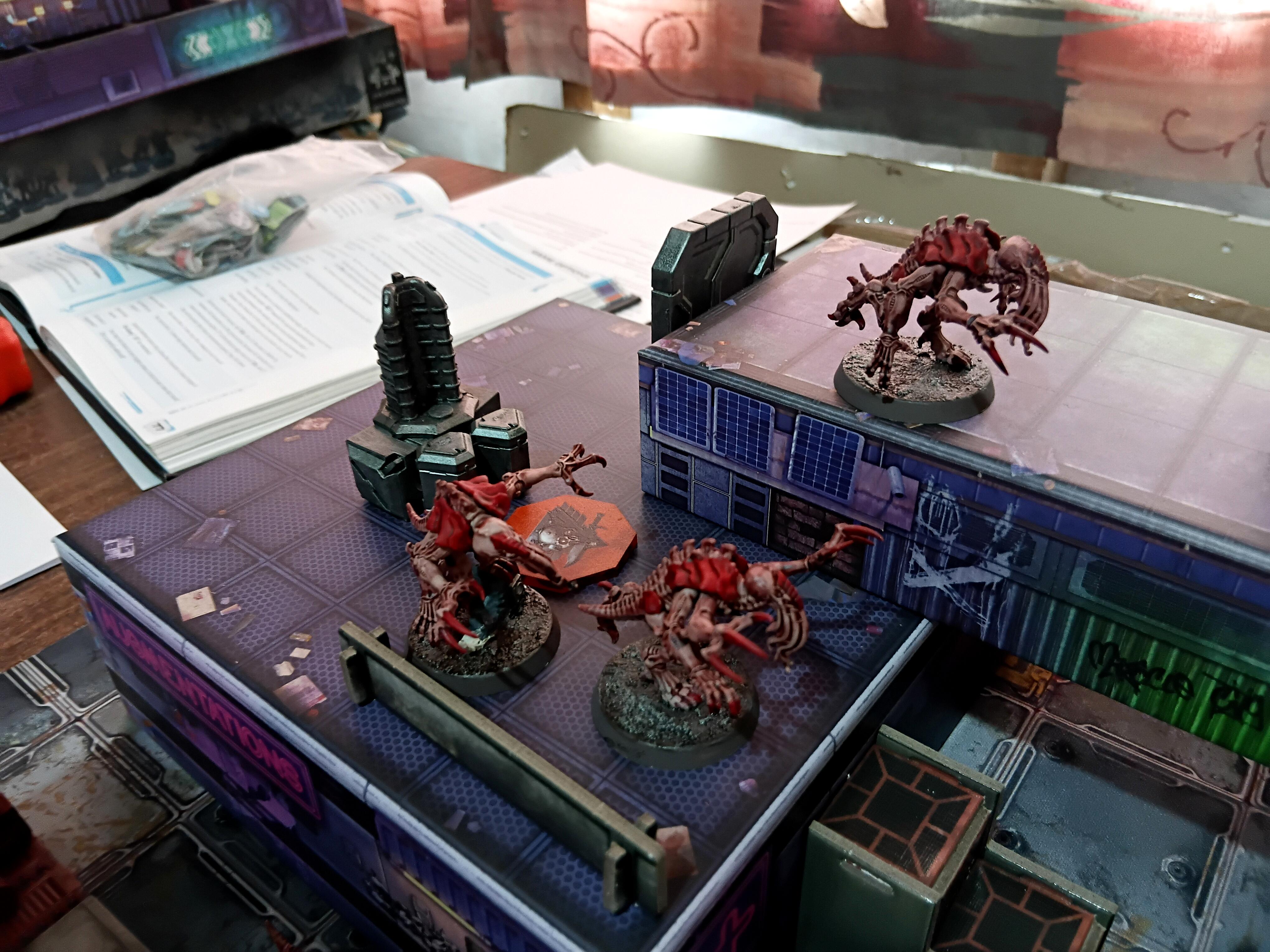 Adventure Game, Assassin, Azakir, Casanova, Dennis Reynolds, Ex-soldier, Five Parsecs From Home, Folsk Gelt, Genestealer, Gunslinger, Hero Forge, Infinity, Minis, O-12, Sci Fi, Sela, Skirmish, Soldier, Tyranids, Warhammer 40,000