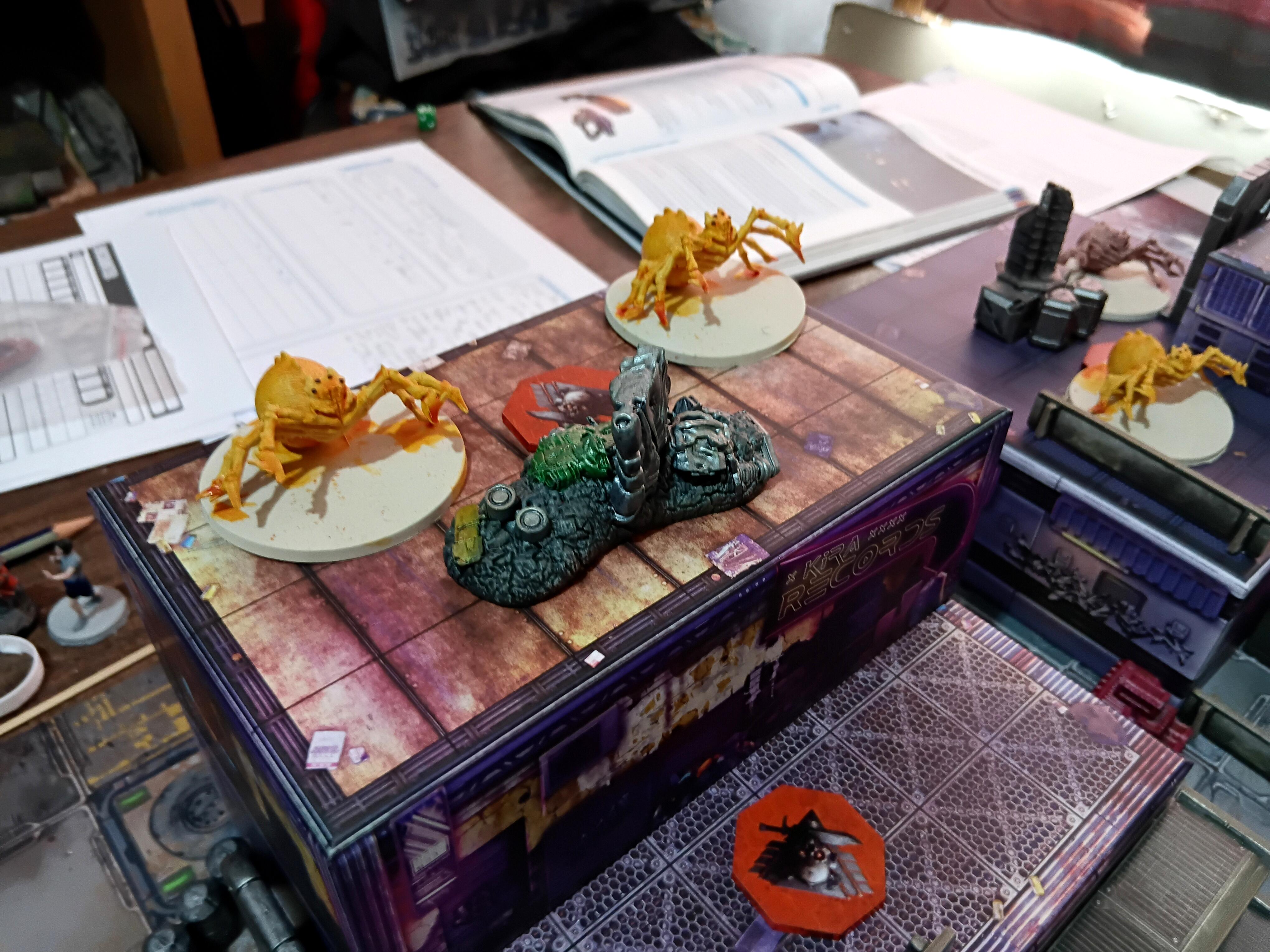 Adventure Game, Assassin, Azakir, Casanova, Dennis Reynolds, Ex-soldier, Five Parsecs From Home, Folsk Gelt, Genestealer, Gunslinger, Hero Forge, Infinity, Minis, O-12, Sci Fi, Sela, Skirmish, Soldier, Tyranids, Warhammer 40,000