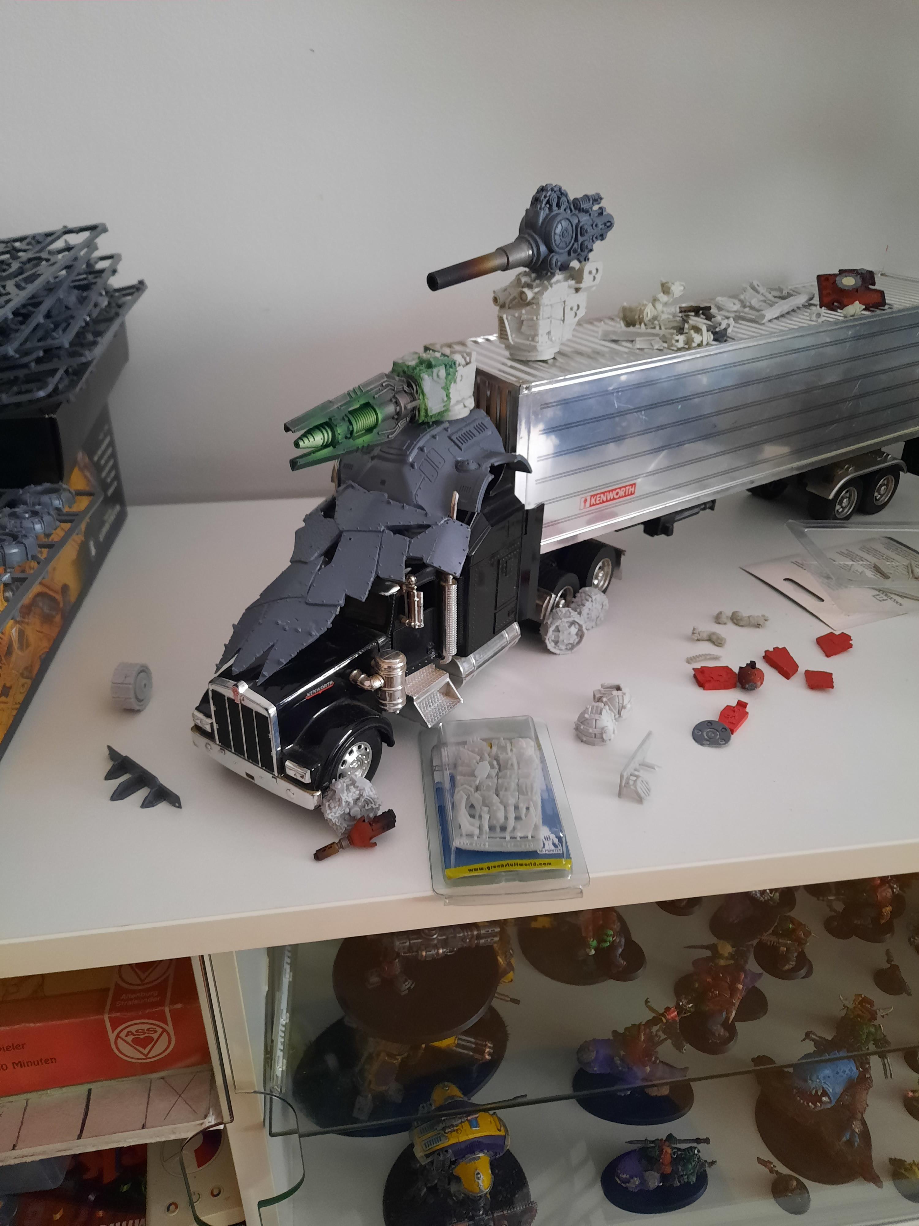 Conversion, Mega Trukk, Not Built Yet, Orks, Work In Progress