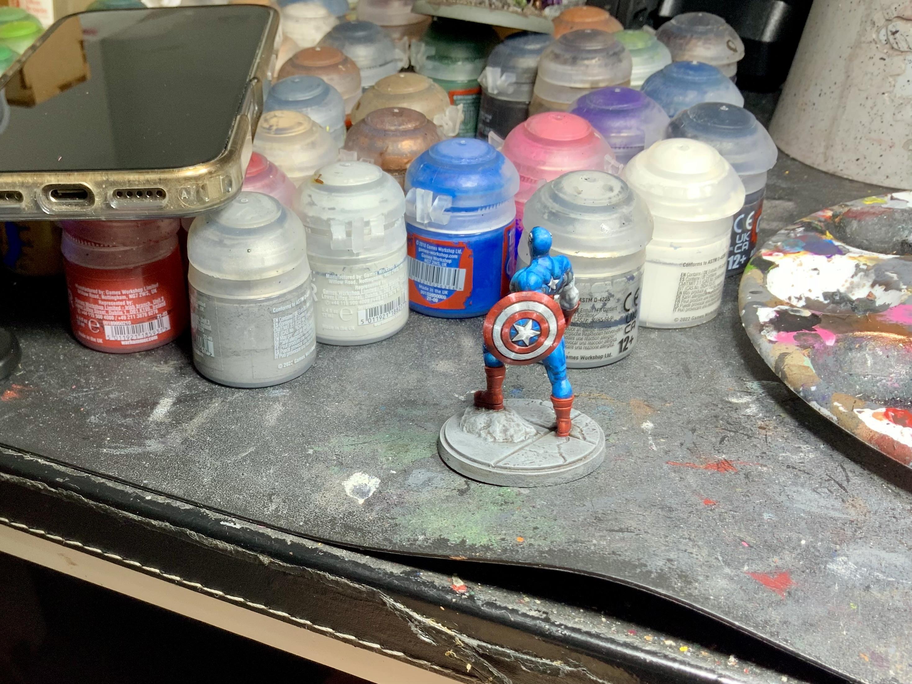 Work In Progress, WIP cap america