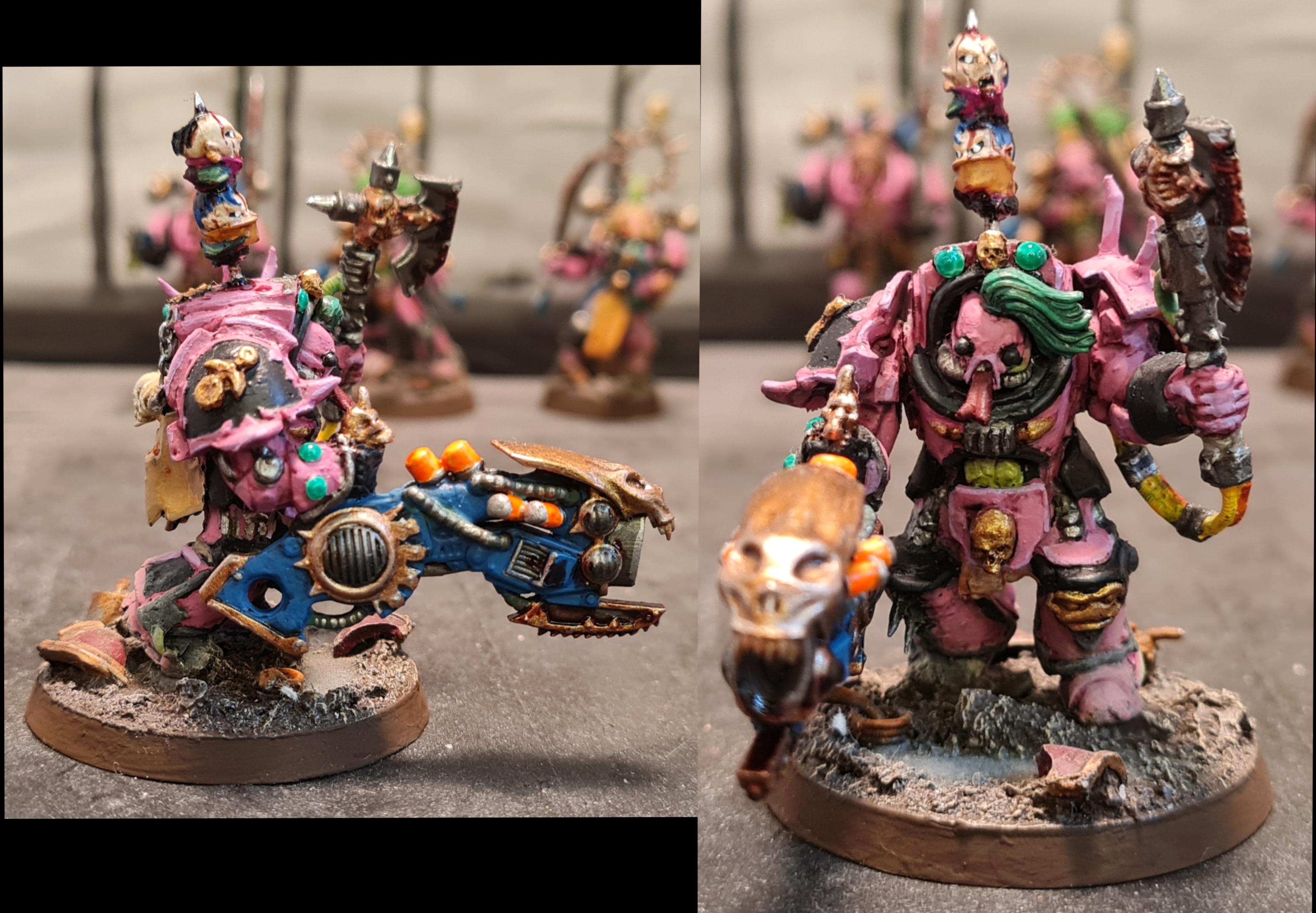 Blastmaster, Chaos, Chaos Space Marines, Conversion, Emperor's Children, Heresy, Heretic Astartes, Infantry, Kitbash, Noise Marines, Perfection Or Death, Power Axe, Slaanesh, Sonic Weapon, Terminator Armor, Traitor Legions, Trophy, Warhammer 40,000