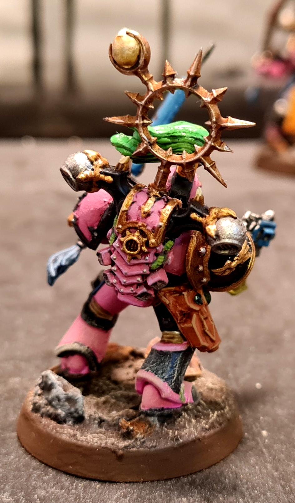 Chain Sword, Chaos, Chaos Space Marines, Conversion, Doom Siren, Emperor's Children, Heresy, Heretic Astartes, Infantry, Kitbash, Noise Marines, Perfection Or Death, Slaanesh, Traitor Legions, Warhammer 40,000