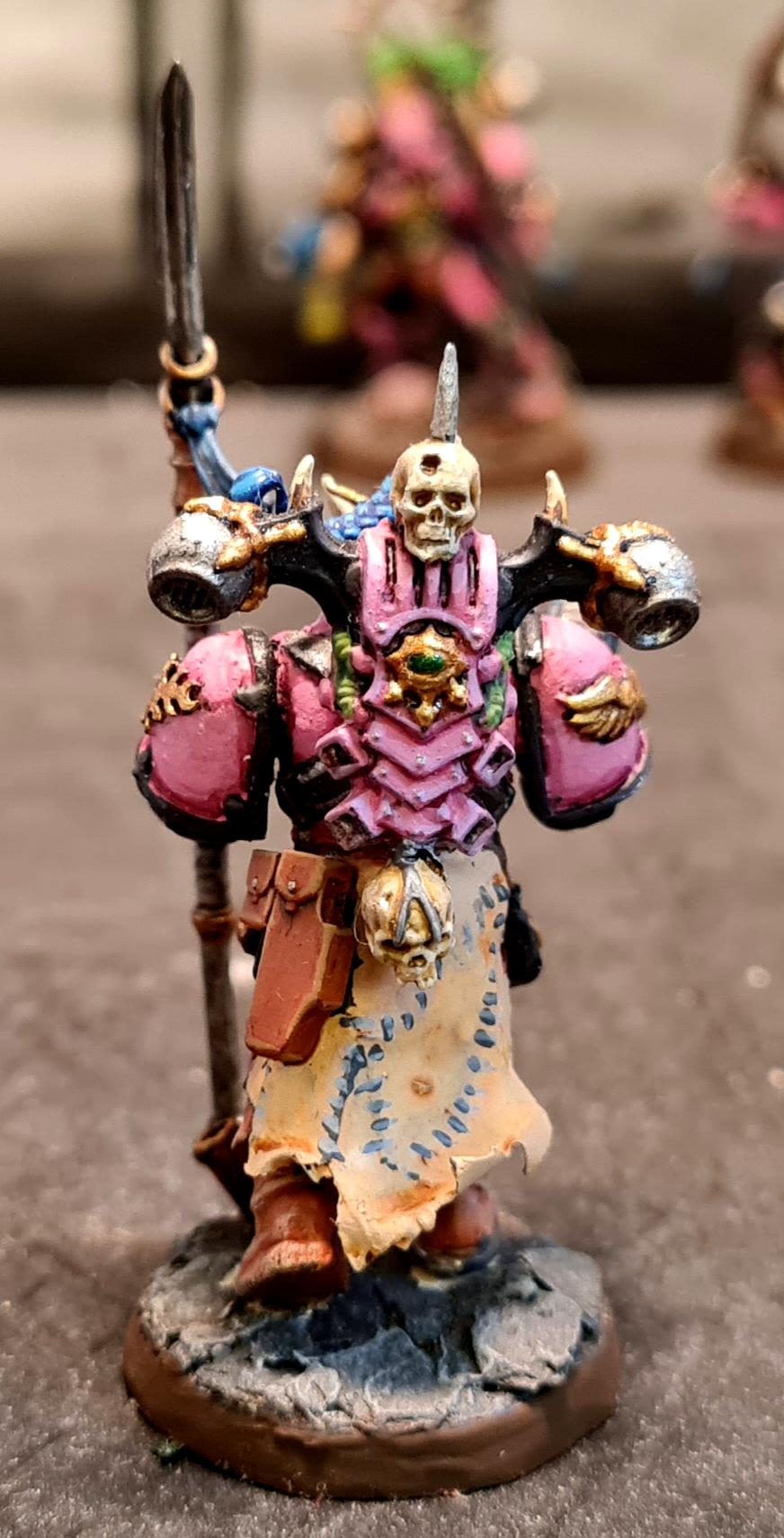 Chaos, Chaos Space Marines, Conversion, Emperor's Children, Heresy, Heretic Astartes, Infantry, Kitbash, Noise Marines, Perfection Or Death, Slaanesh, Spear, Traitor Legions, Trophy, Warhammer 40,000
