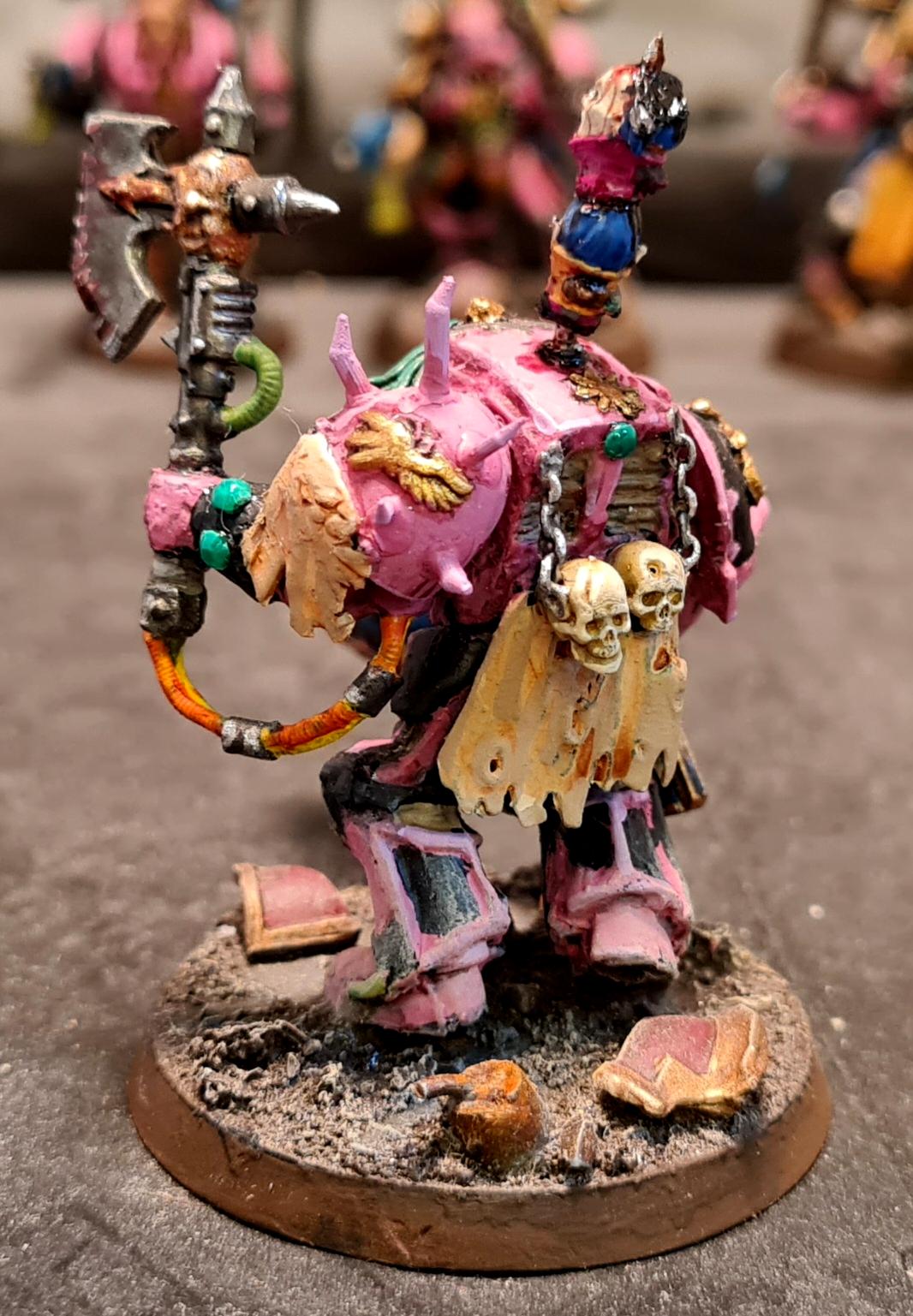 Blastmaster, Chaos, Chaos Space Marines, Conversion, Emperor's Children, Heresy, Heretic Astartes, Infantry, Kitbash, Noise Marines, Perfection Or Death, Power Axe, Slaanesh, Sonic Weapon, Terminator Armor, Traitor Legions, Trophy, Warhammer 40,000