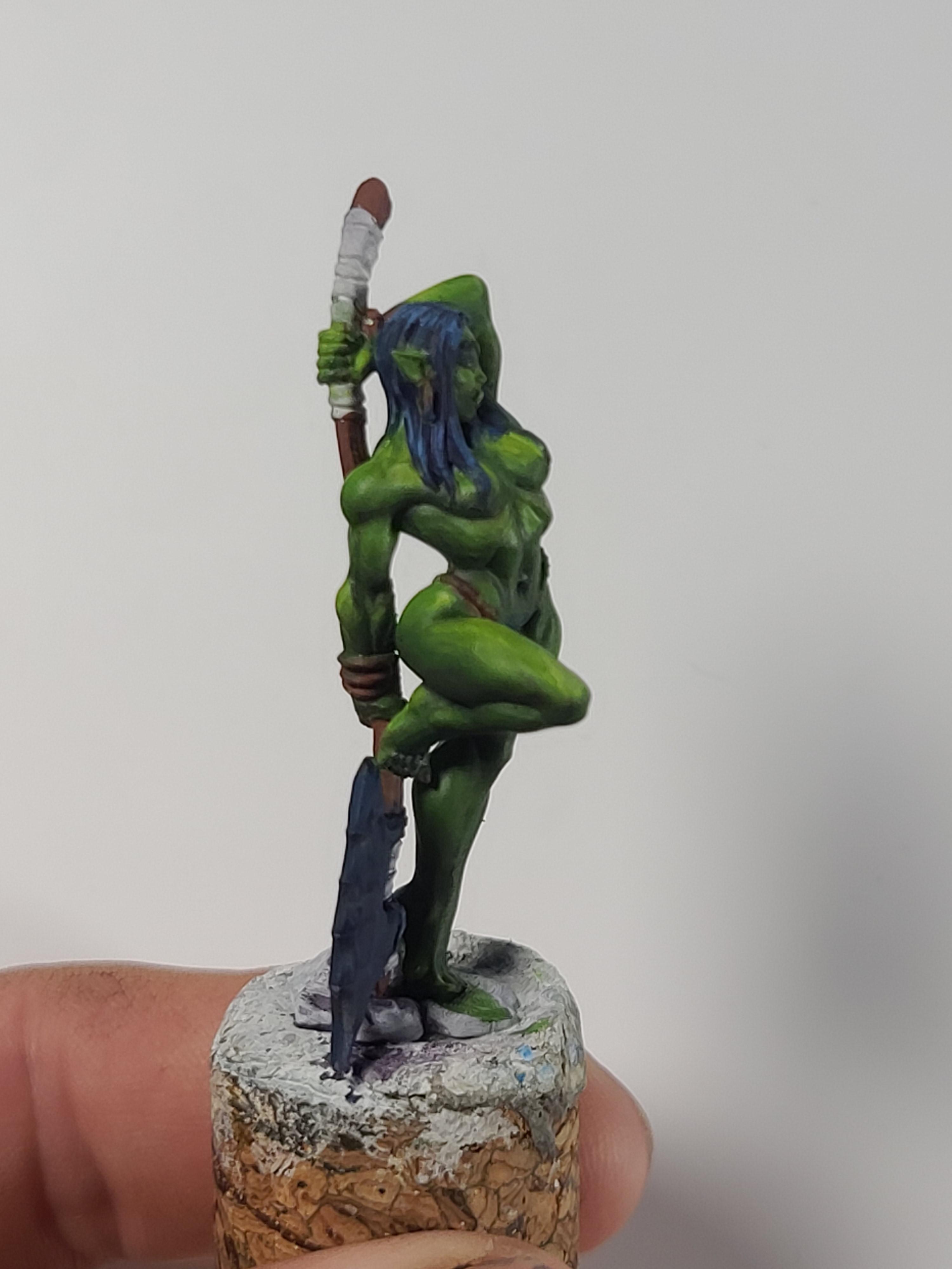 3d Print, 54mm, Artisans Guild, Cheesecake, Marvelous Minipaints, Orc Beauty, Orcs, Pinup, Yagraz