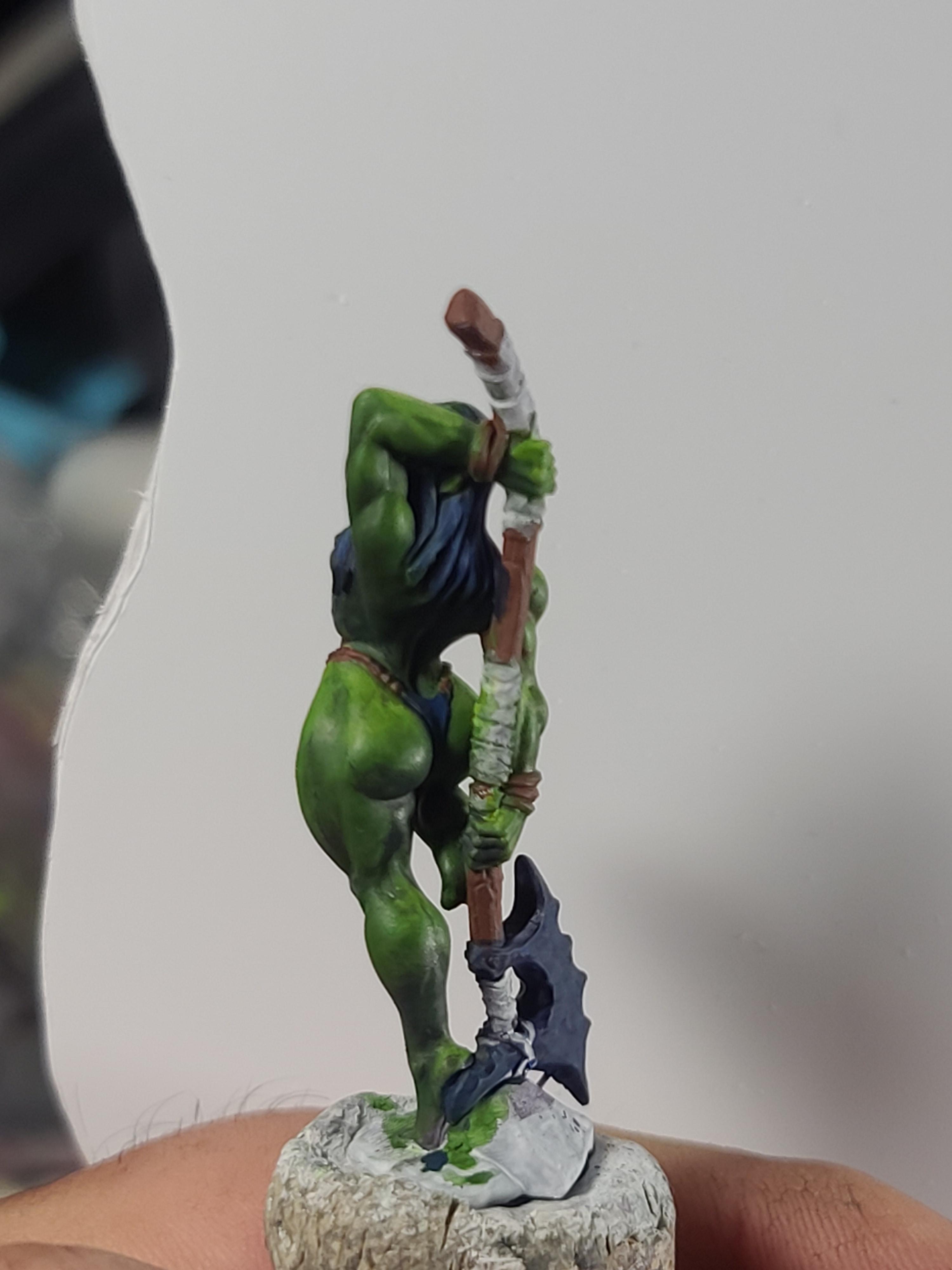 3d Print, 54mm, Artisans Guild, Cheesecake, Marvelous Minipaints, Orc Beauty, Orcs, Pinup, Yagraz