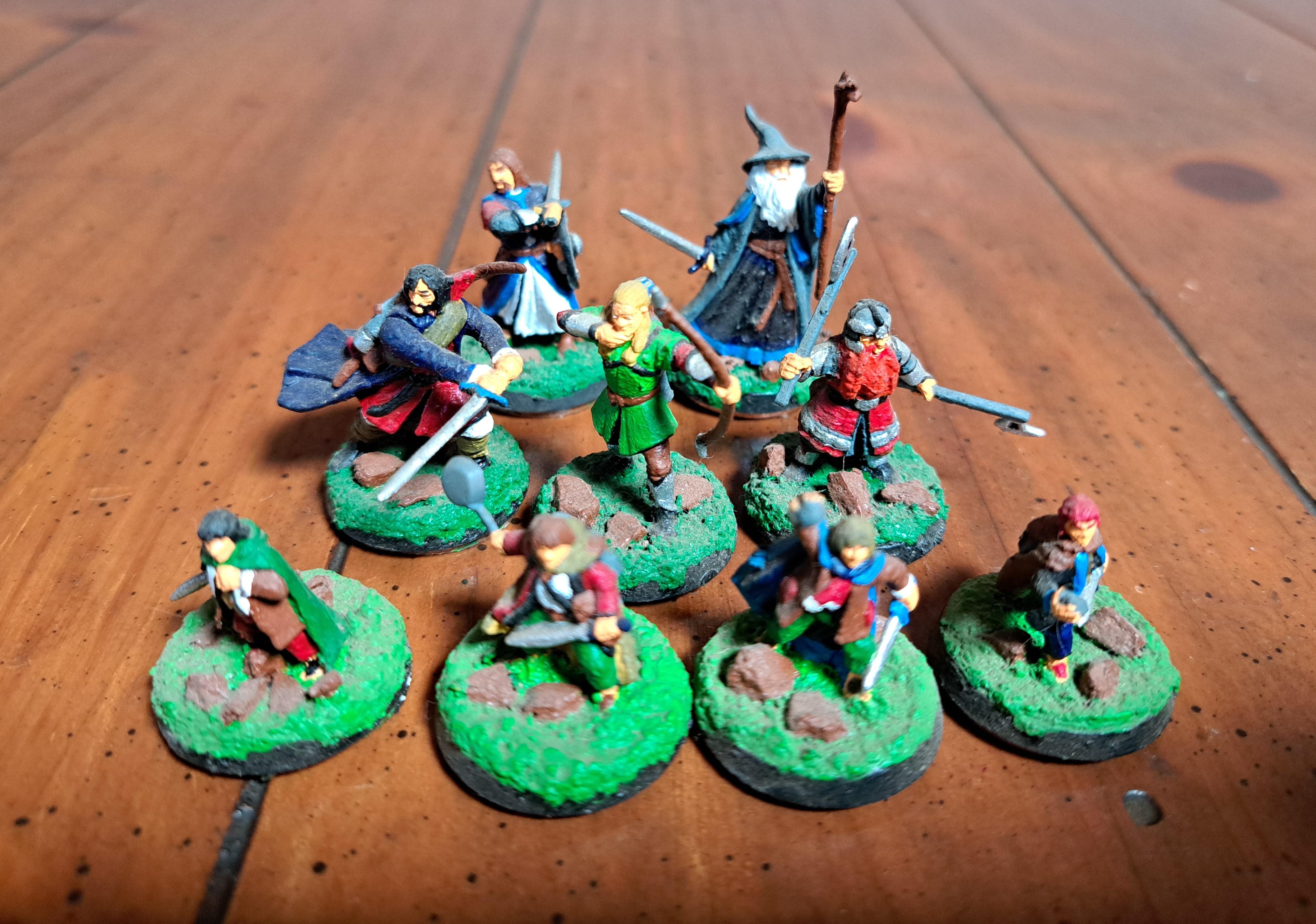 #warhammer #tabletop #miniatures #models #games #lotr #thelordoftherings #handpainted #acrylicspaint #south-africa