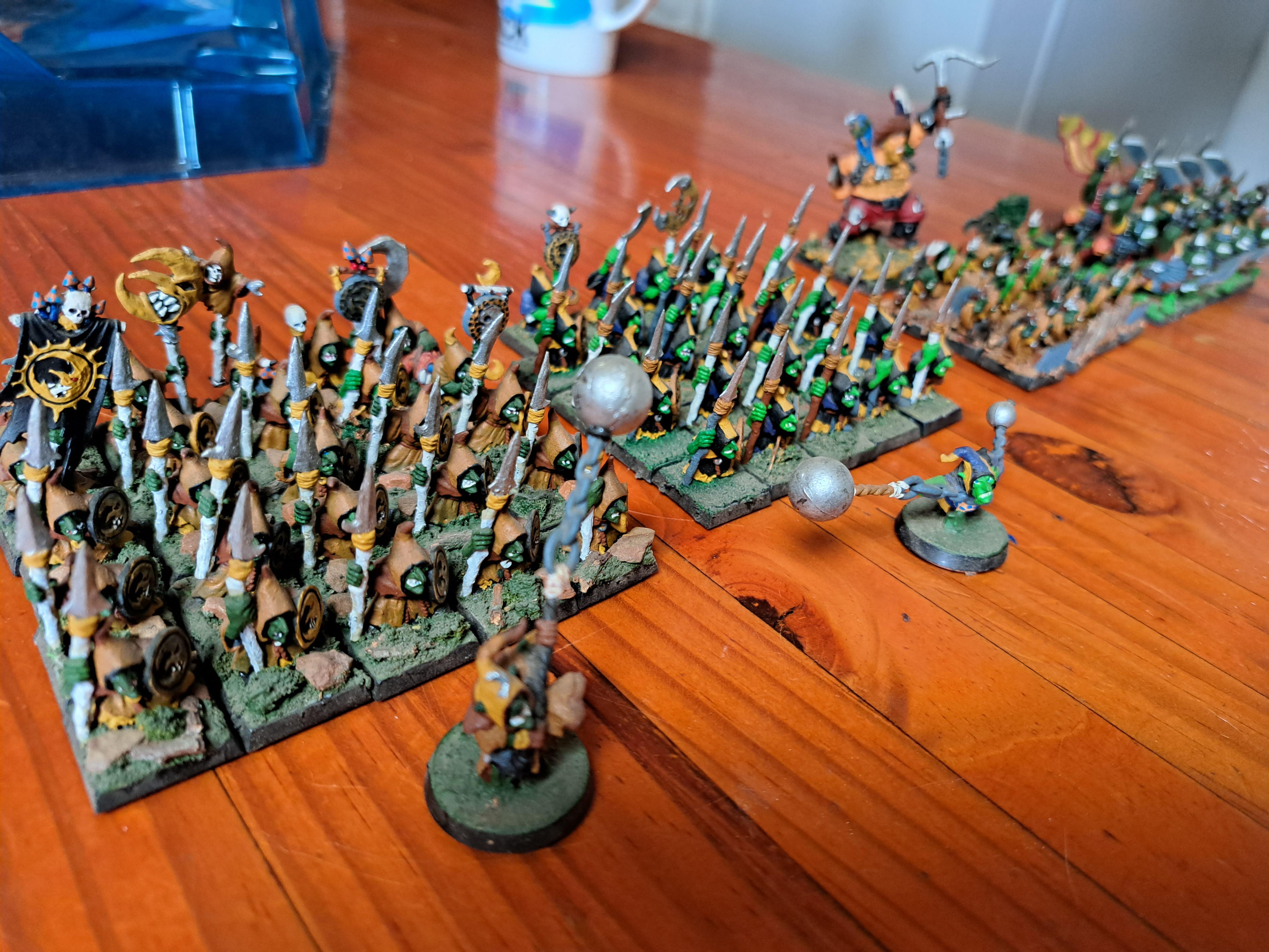 #warhammer #tabletop #miniatures #models #games #orks #custommade #handpainted #acrylicspaint #south-africa #badmoons #nightgobl