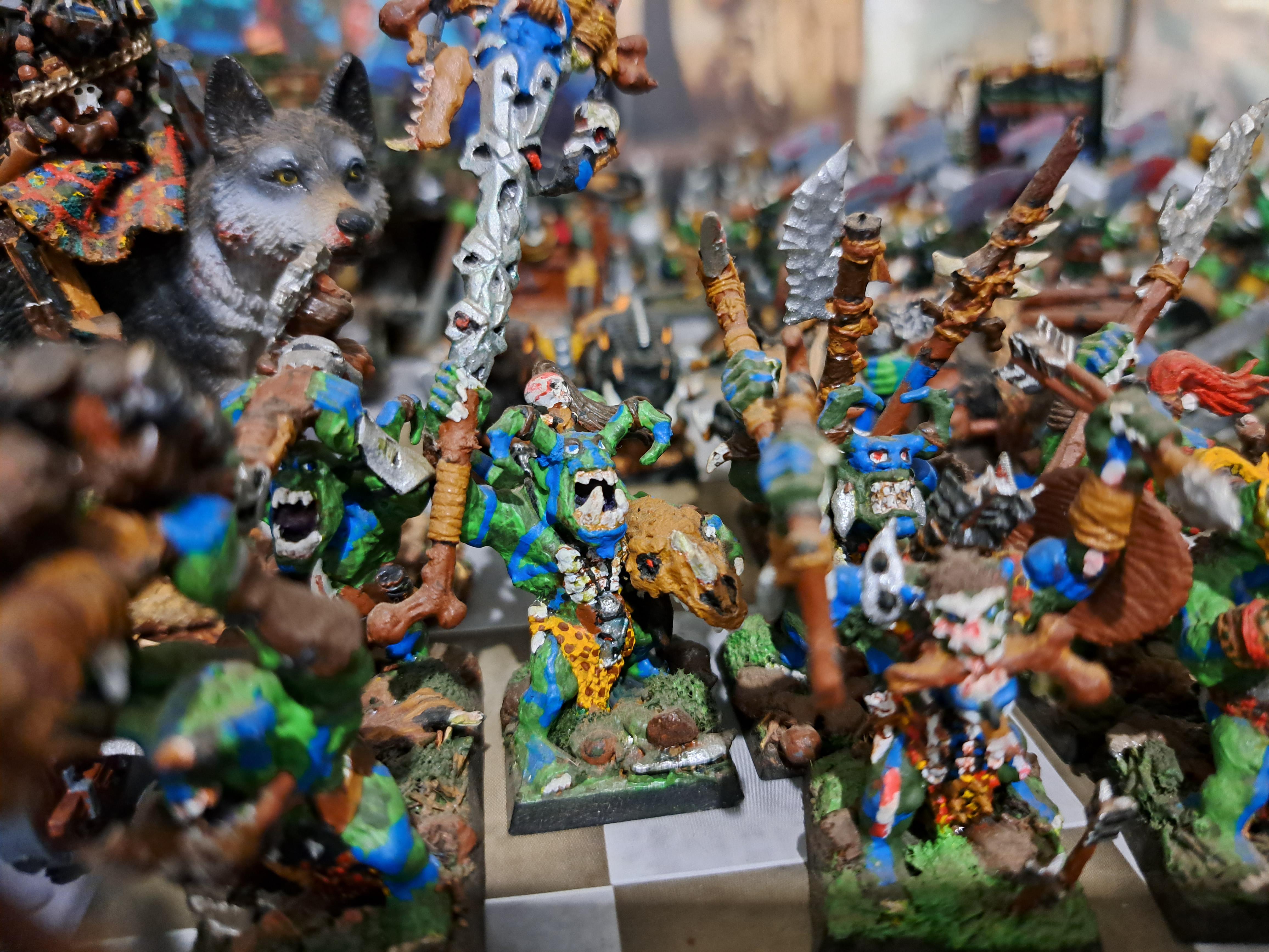 #warhammer #tabletop #miniatures #models #games #orks #custommade #handpainted #acrylicspaint #south-africa #deathskulls #goblin