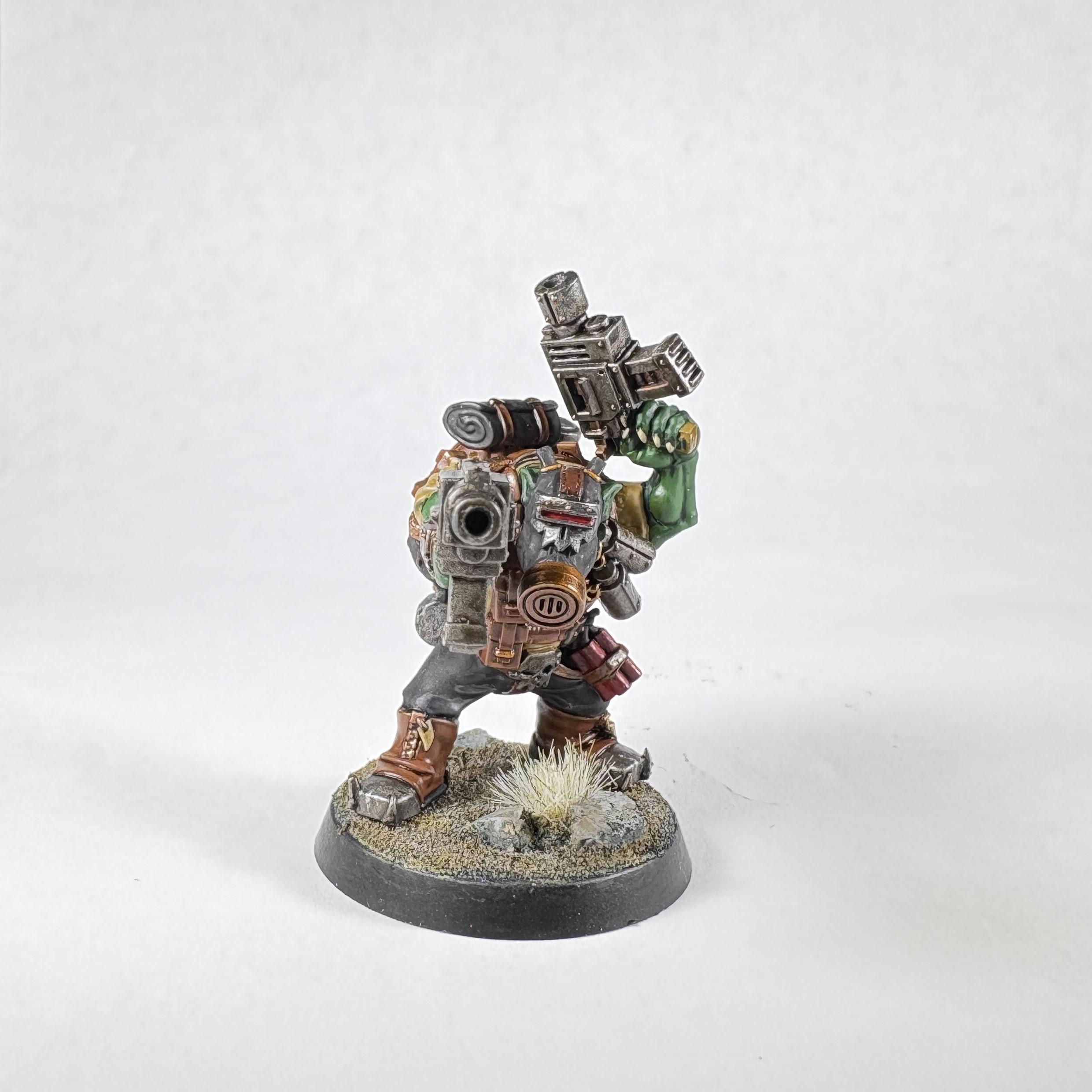 Blood Axe, Boy, Kill Team, Kommando, Octarius, Orks, Two Pistols, Warhammer 40,000