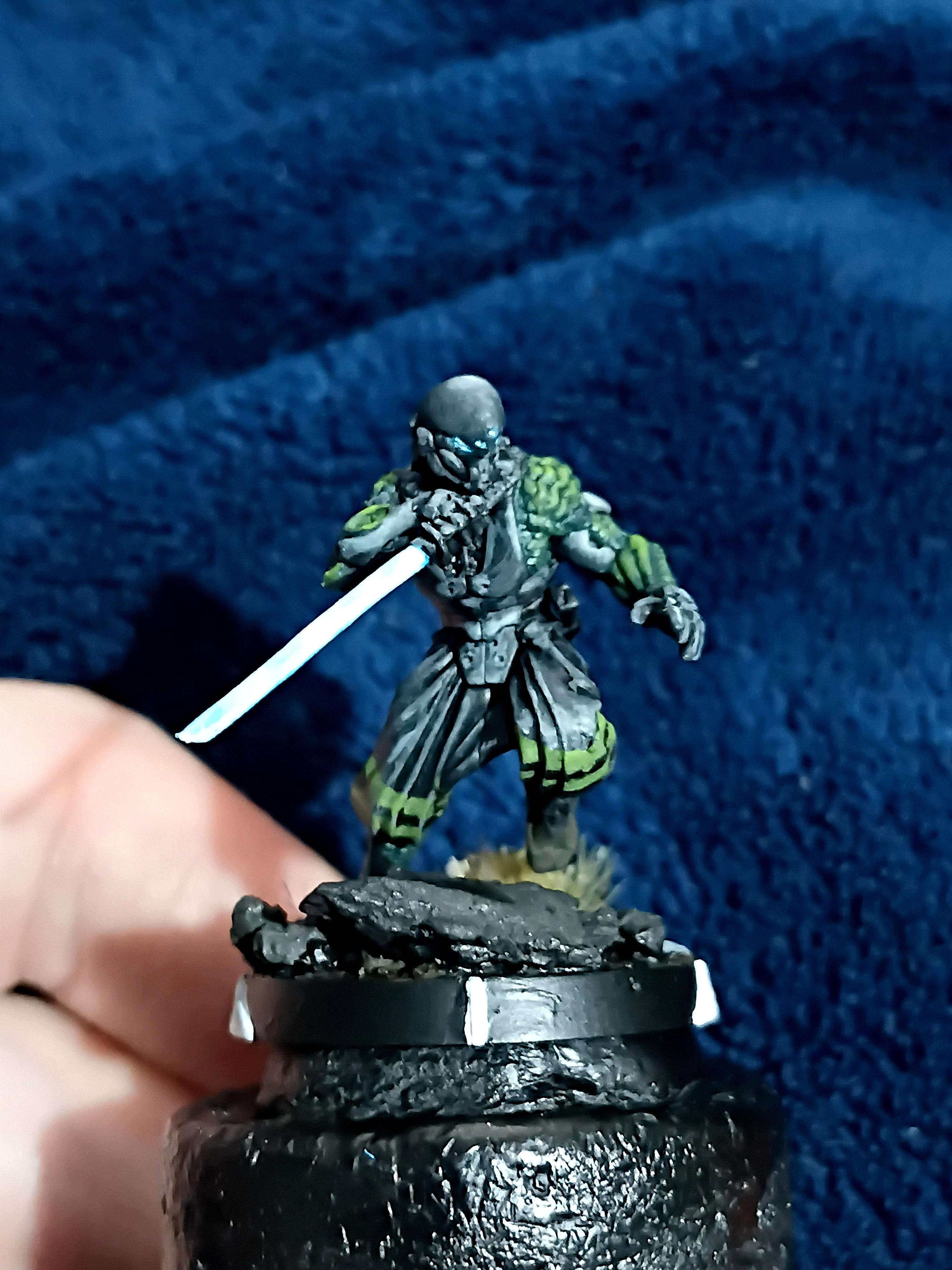 Cool, Corvus Belli, Gf, Gff, Green, Grimdark Future, Grimdark Future: Firefight, Infinity, Japanese Sessionist Army, Jsa, Mini, Miniature, Ninjas, Oniwaban