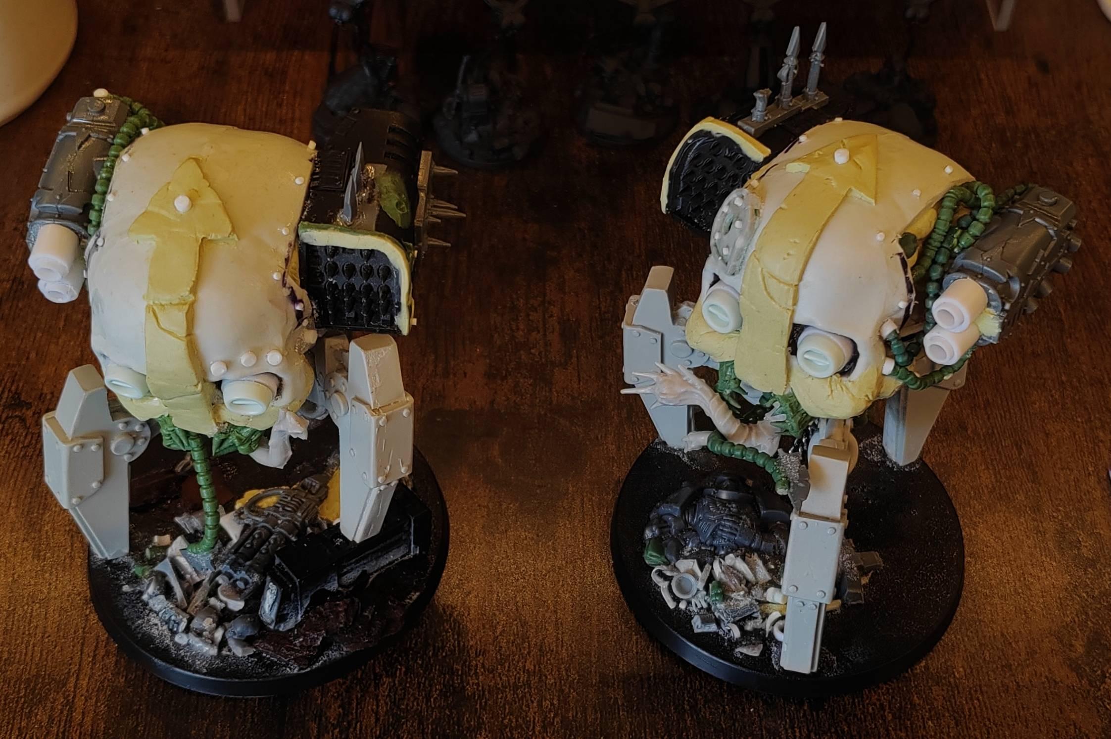 Scratchbuilt Blight Haulers