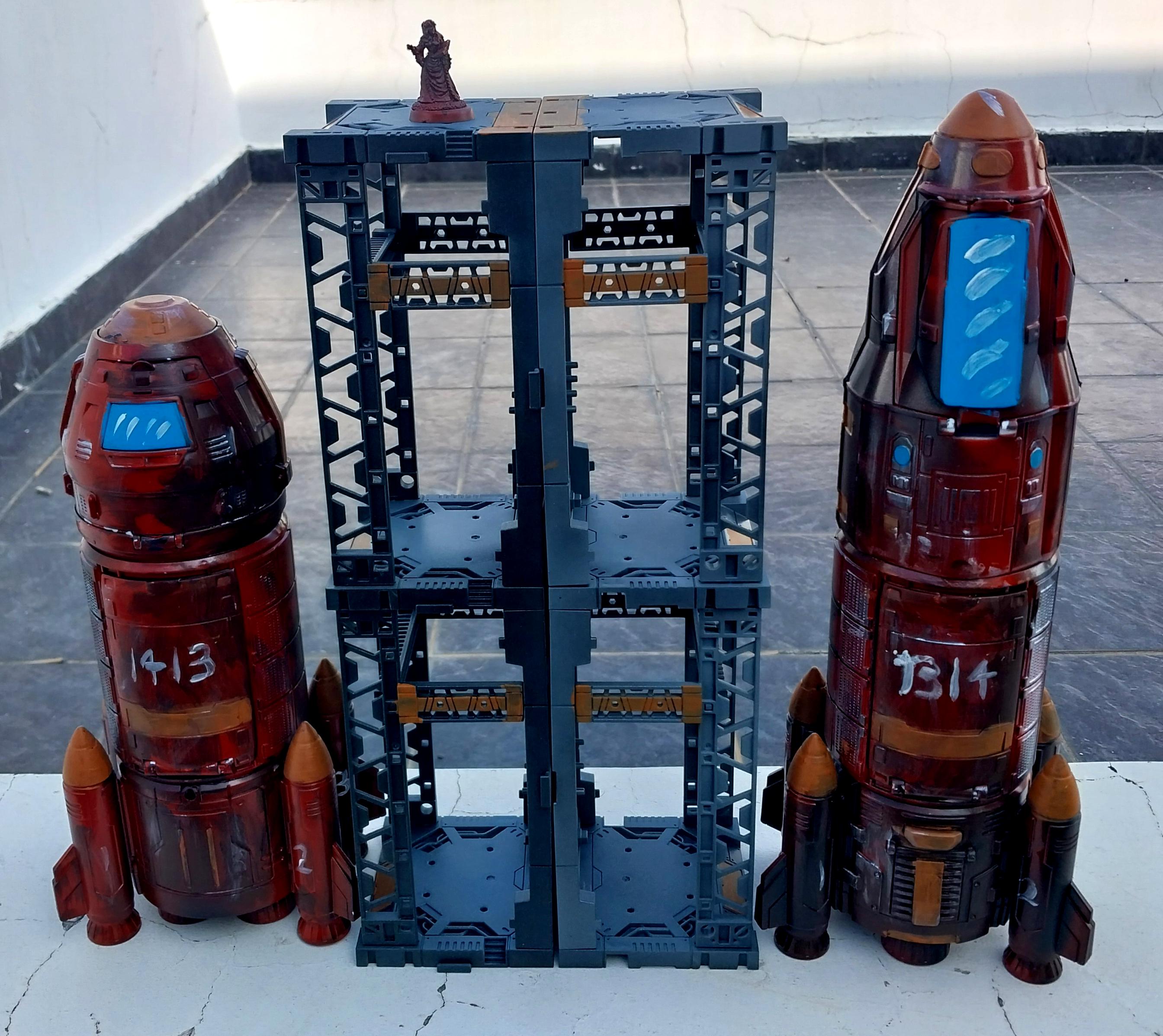Gantry, Launch Pad, Rocket, Space Port