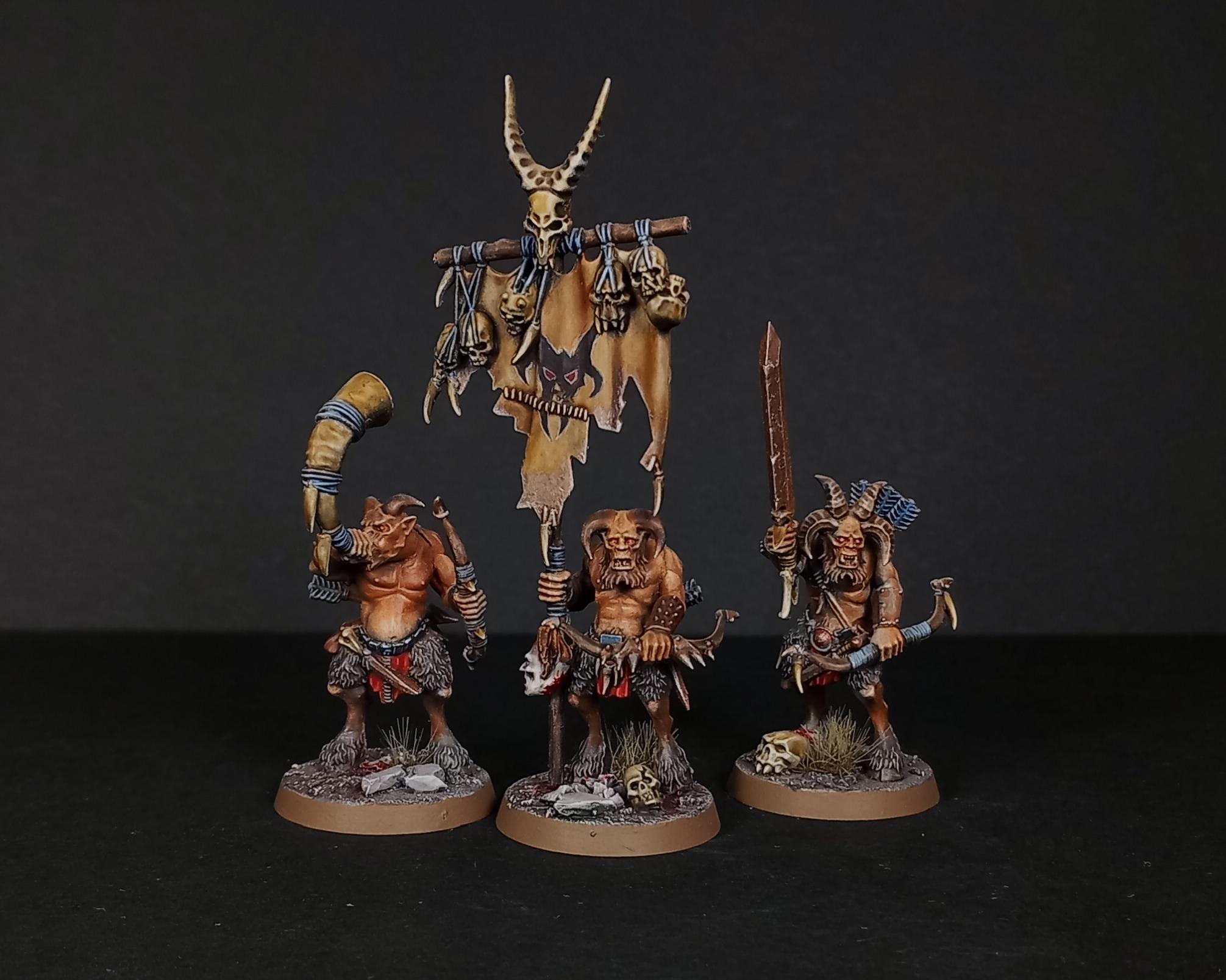 Age Of Sigmar, Ageofsigmar, Archers, Beastmen, Beastsofchaos, Chaos, Ungor, Warhammer Fantasy, Warhammeroldworld