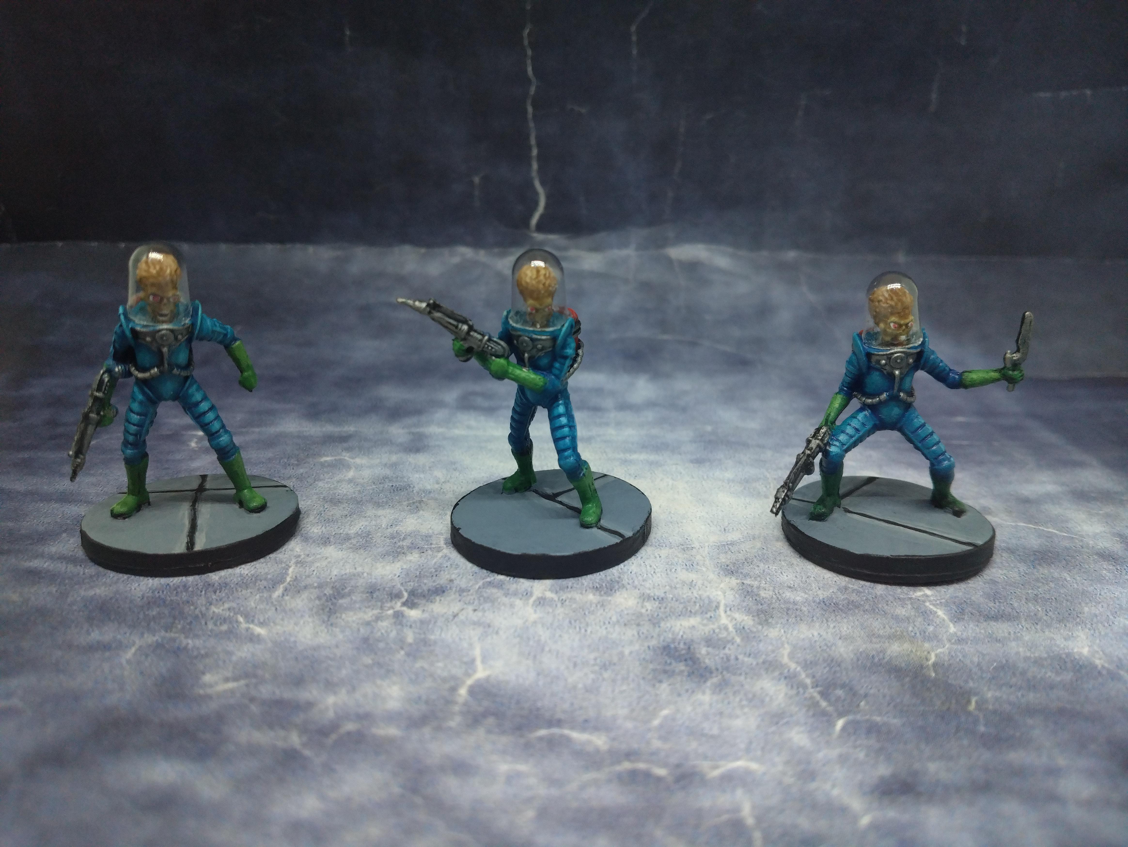 Ack Ack, Grunt, Mantic, Mars Attacks!, Martian, Restic, September 2025