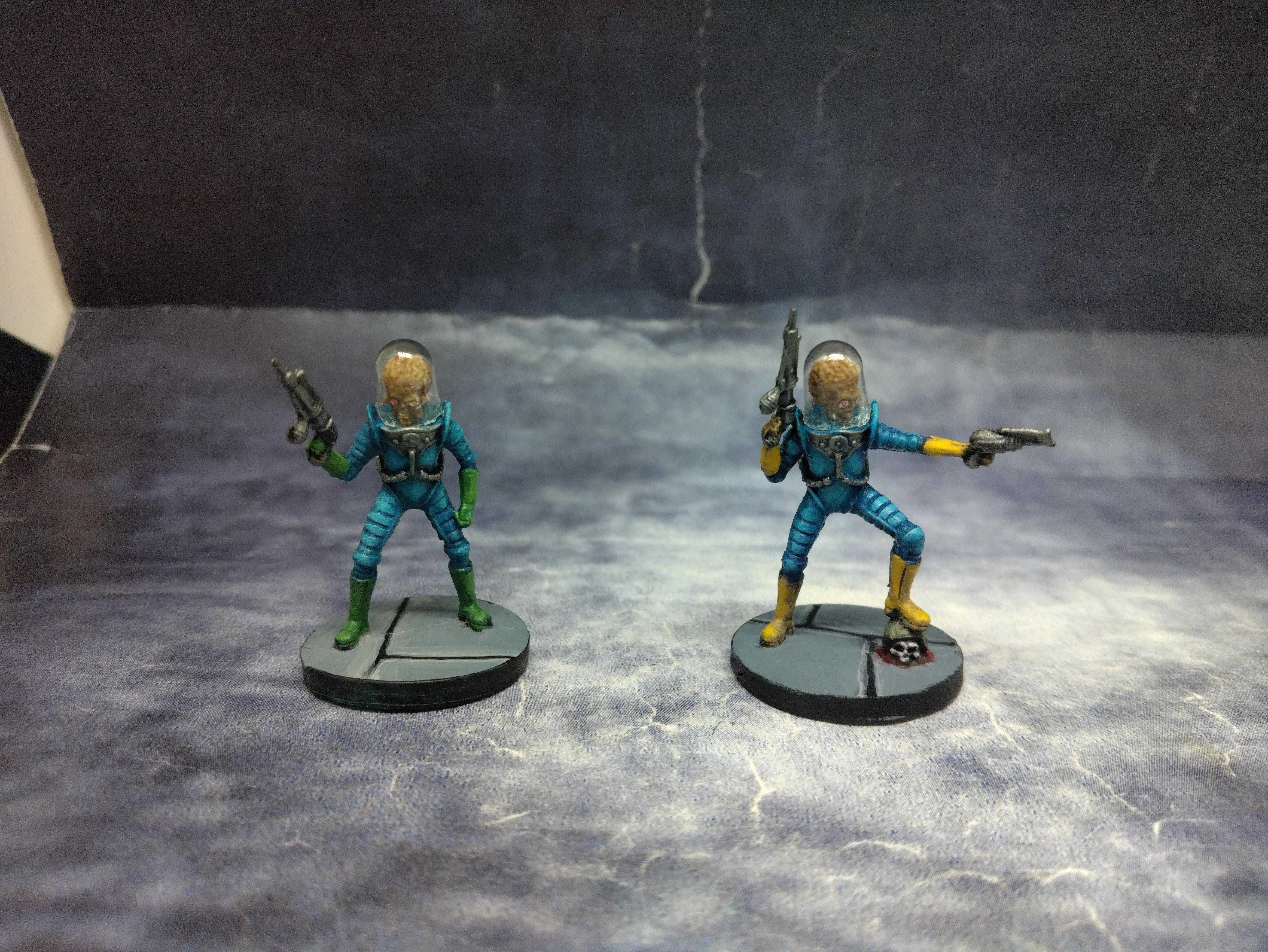 Ack Ack, Grunt, Mantic, Mars Attacks!, Martian, Restic, September 2025