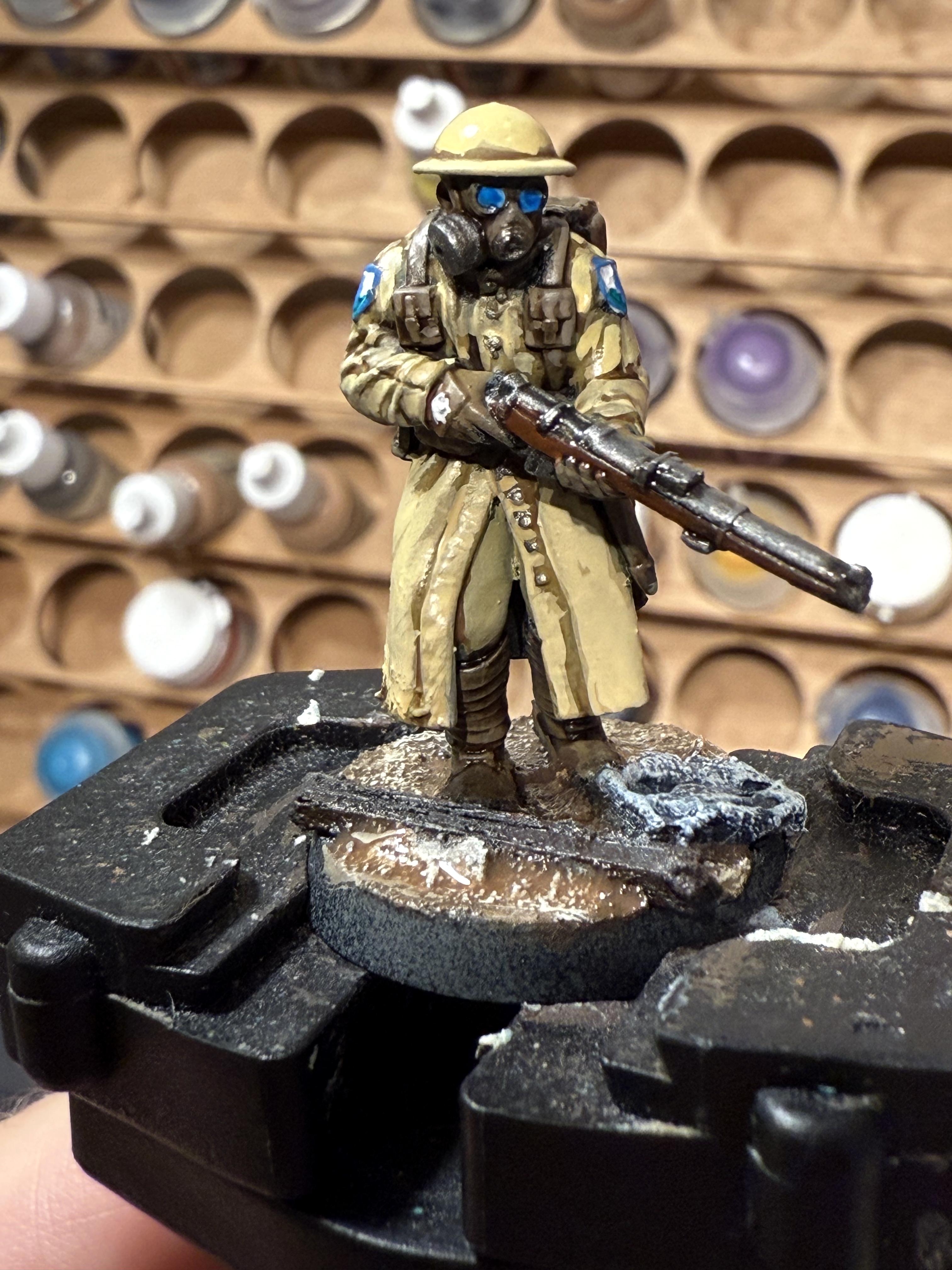 Abyssinian Expeditionary Force, Desert Camoflauge, Infantry, New Antioch, Nile Front, Painted, Trench Crusade, Ww1