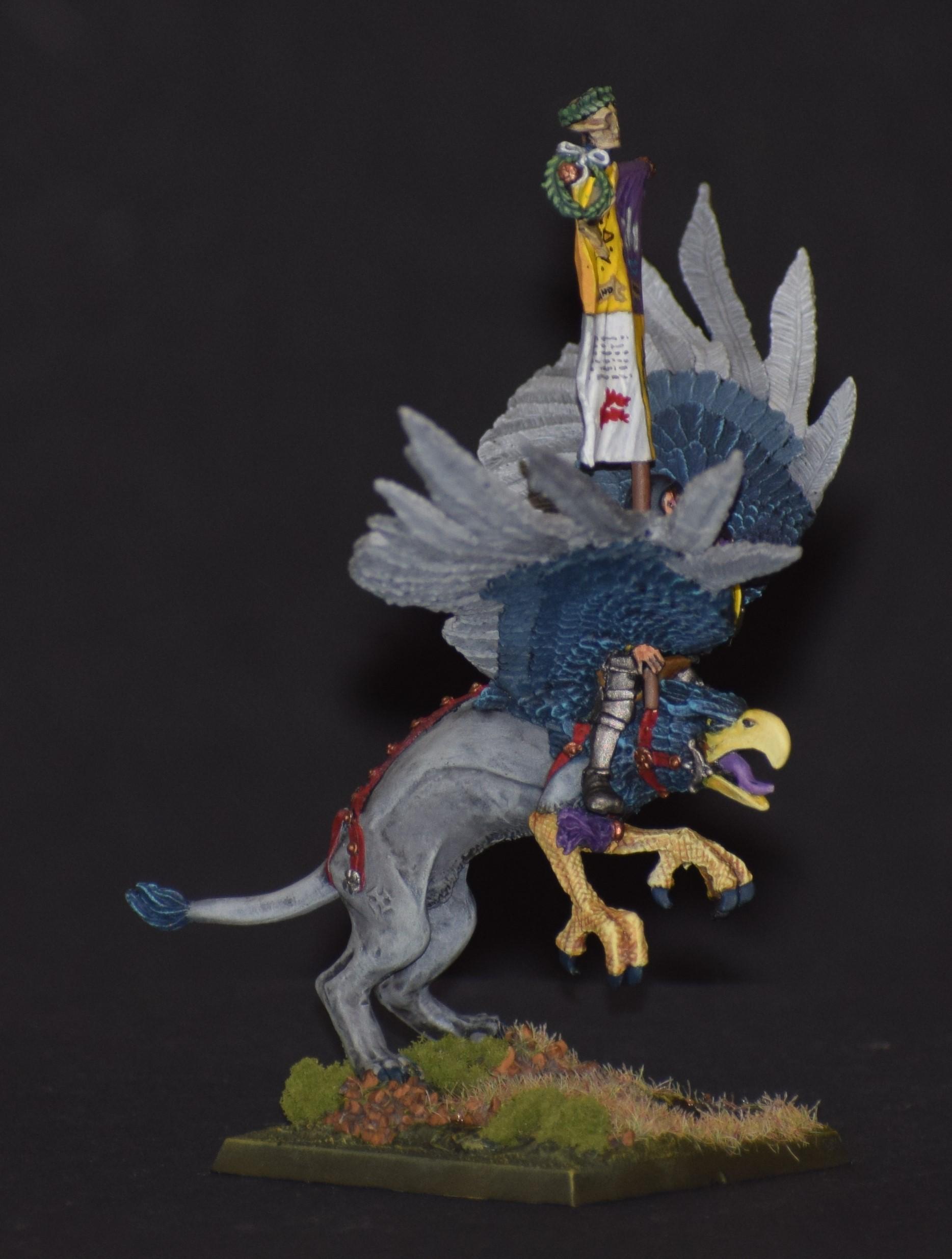 Battle Standard, Empire, Old World, Solland. Griffon, Warhammer Fantasy