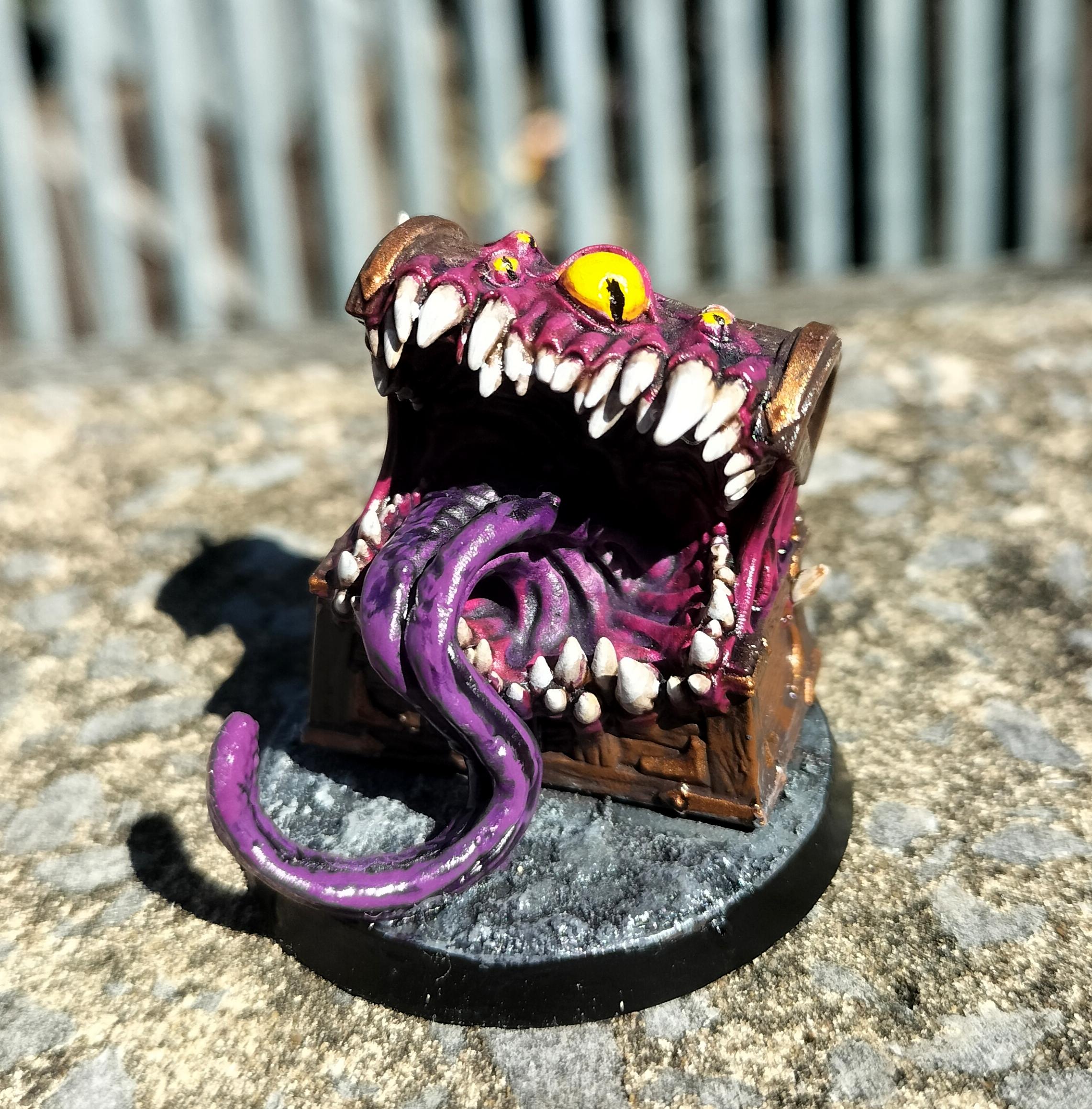 Chest, Classic Monster, Dungeons And Dragons, Mimic, Mimicry, Monster, Roleplay, Tabletop