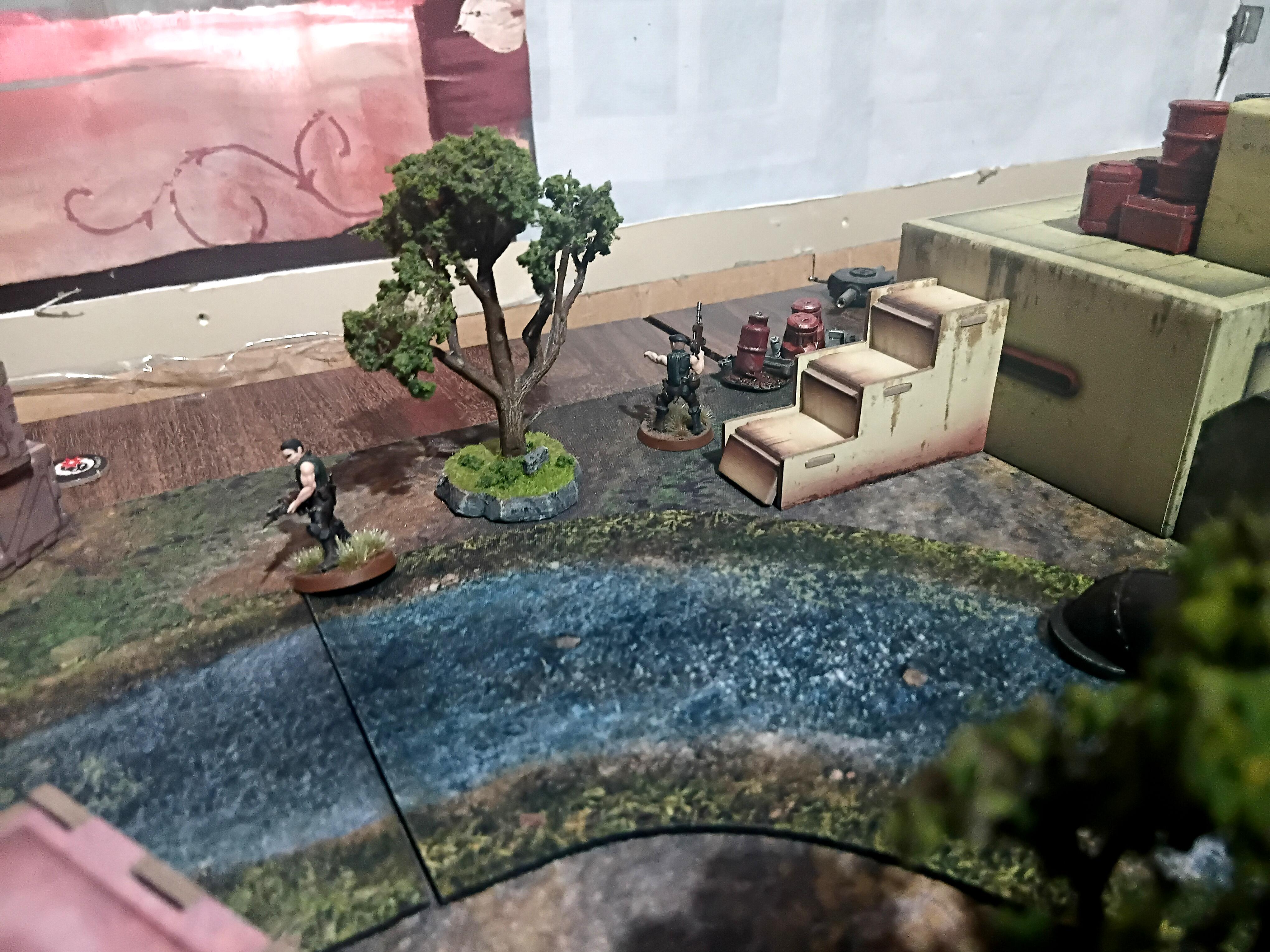 Adventure Game, Azakir, Compound, Five Parsecs From Home, Folsk, Fph, Fun, Gaunt's Ghosts, Infiltration, Mercenary, Miniatures, Minis, Mission, Novel, Proxy, Sci Fi, Science Fiction, Sela, Skirmish, Starship, Stealth