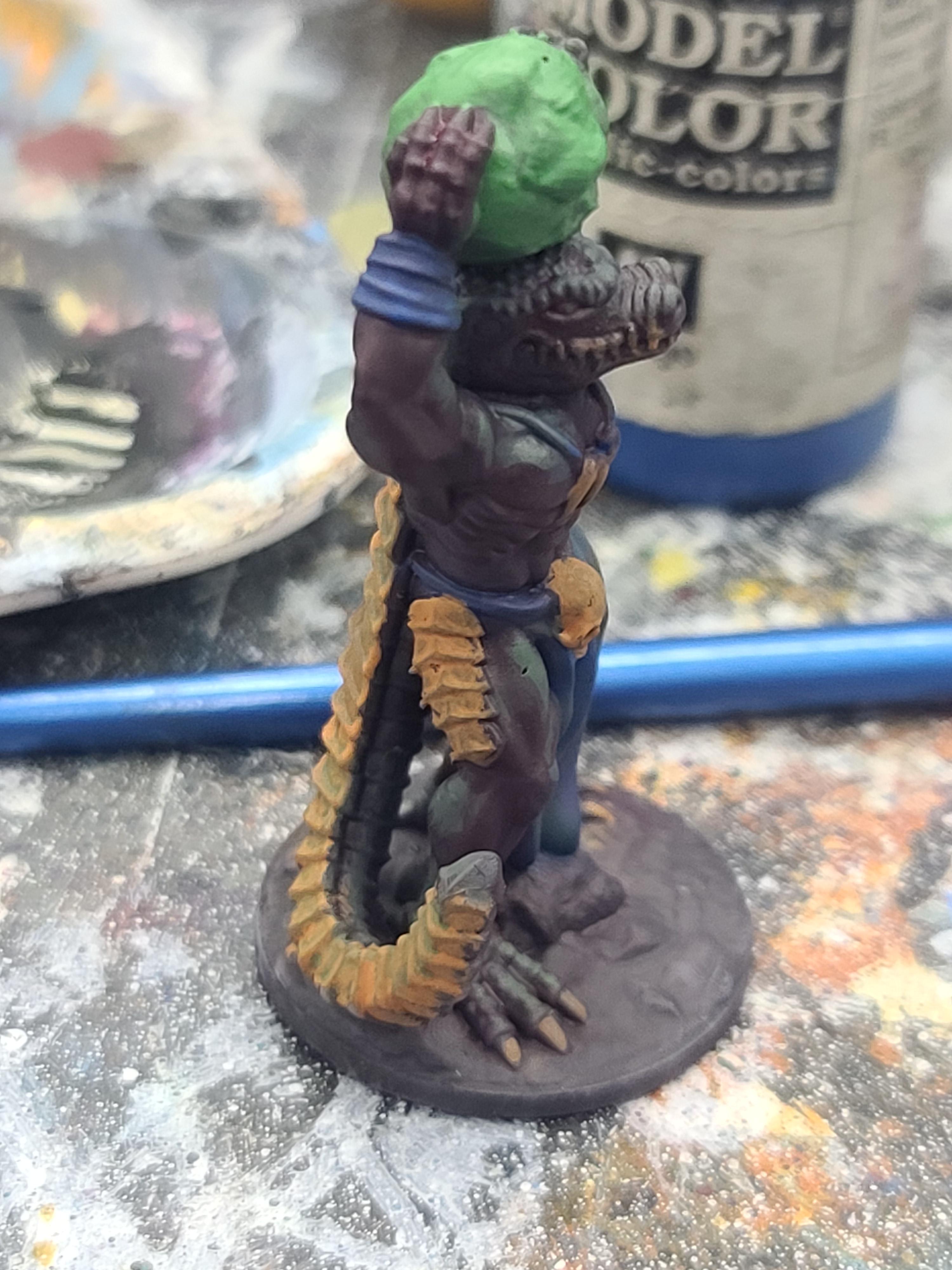 3d Print, Lizardmen, Osl Setup, Pulp Sf, Unknown Desinger, Unknown Printer