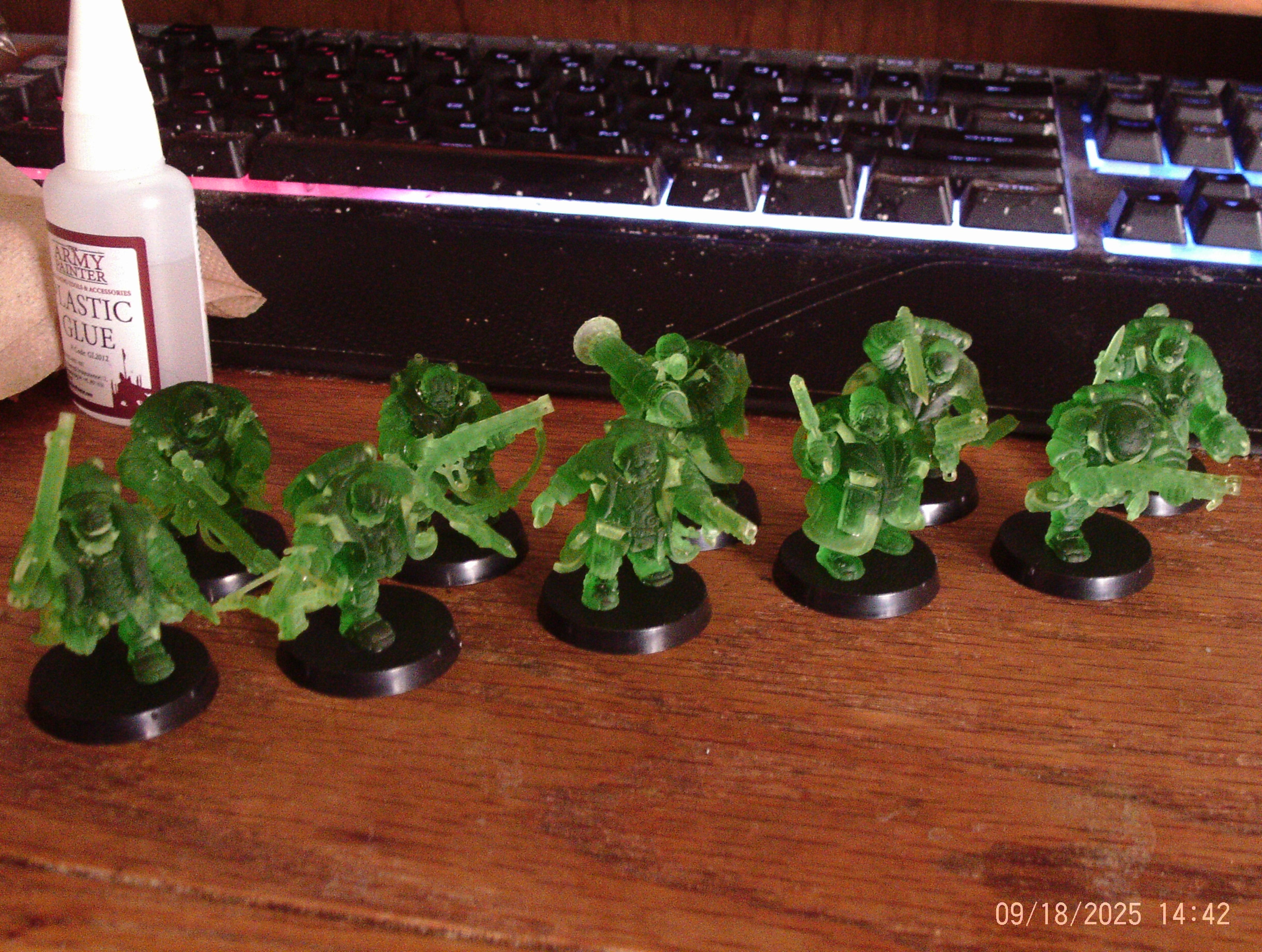 3D printed Hernkyn Yaegirs assembled