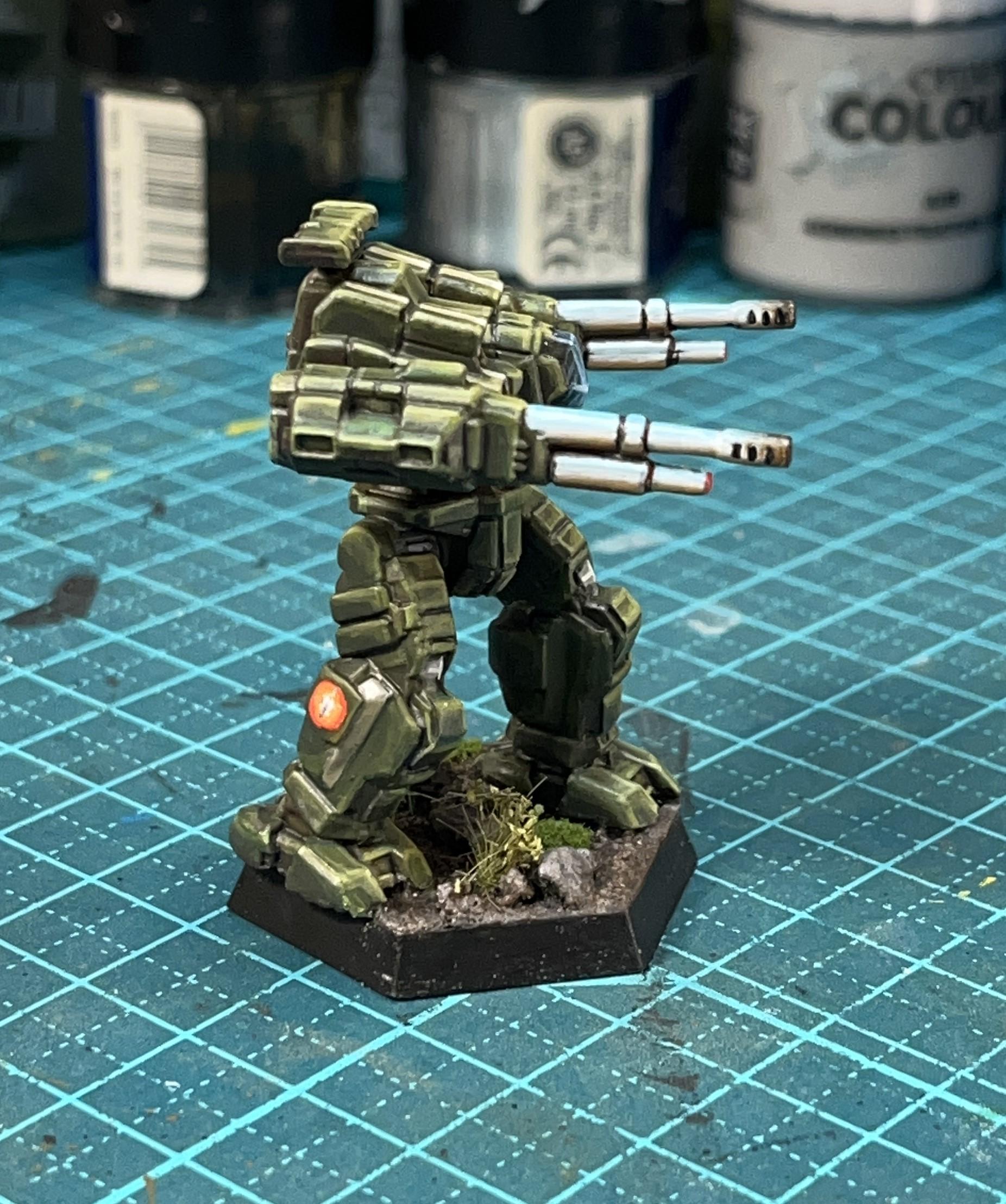 'mech, Battlemech, Battletech, Federated Suns, Gladius-xc, Rifleman