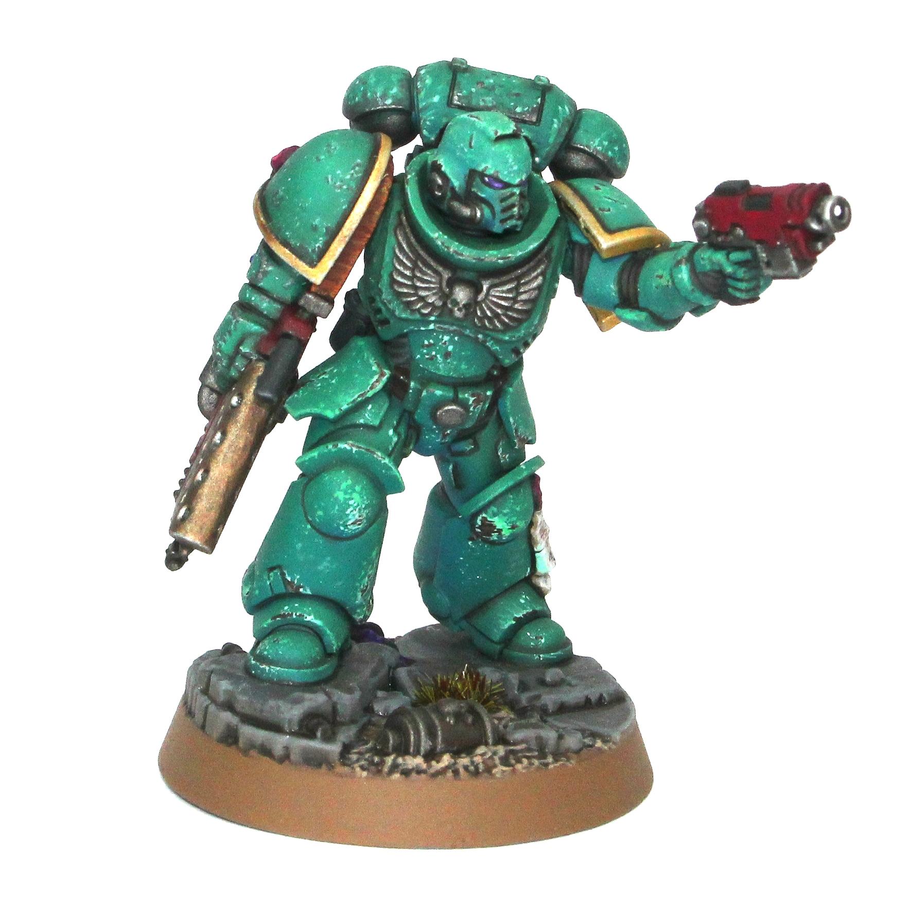 Angel Guard, Primaris, Space Marines, Warhammer 40,000, Weathered