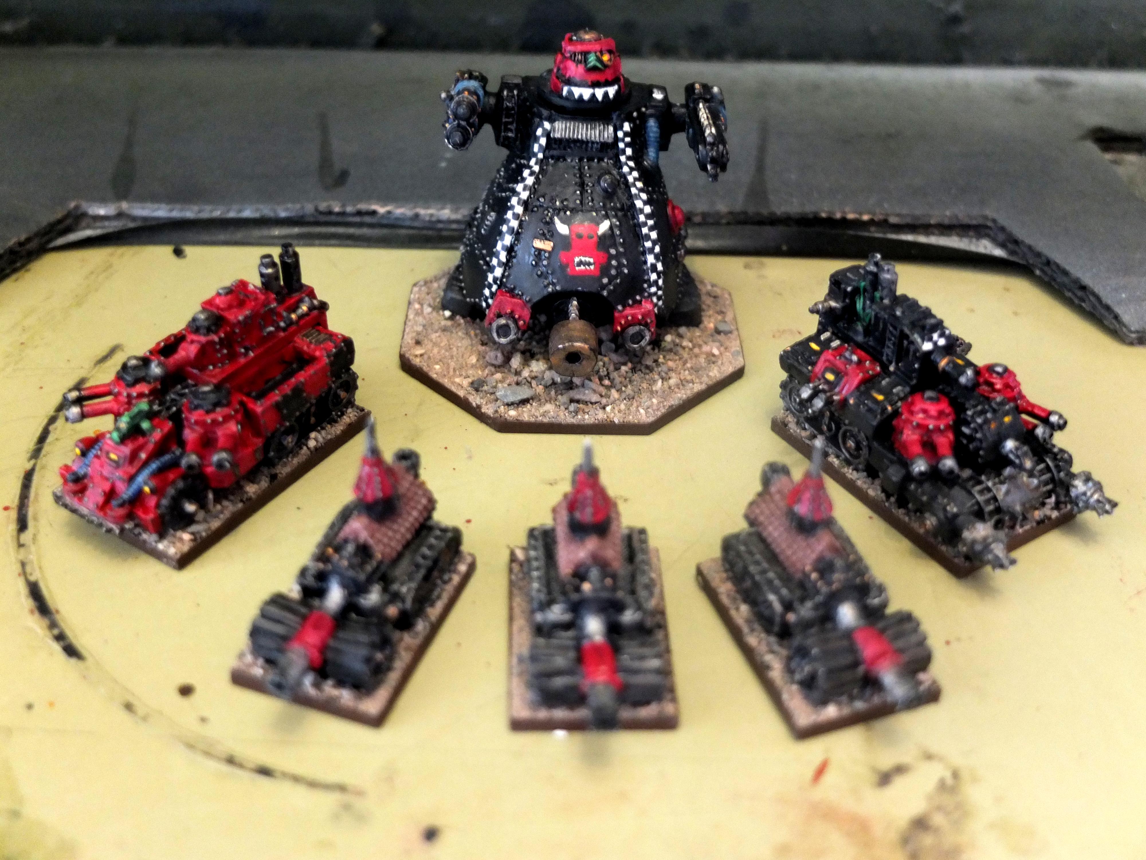 2nd Edition, Braincrusha, Epic, Epic Space Marine, Goff, Orks, Skullhamma, Slasha Gargant
