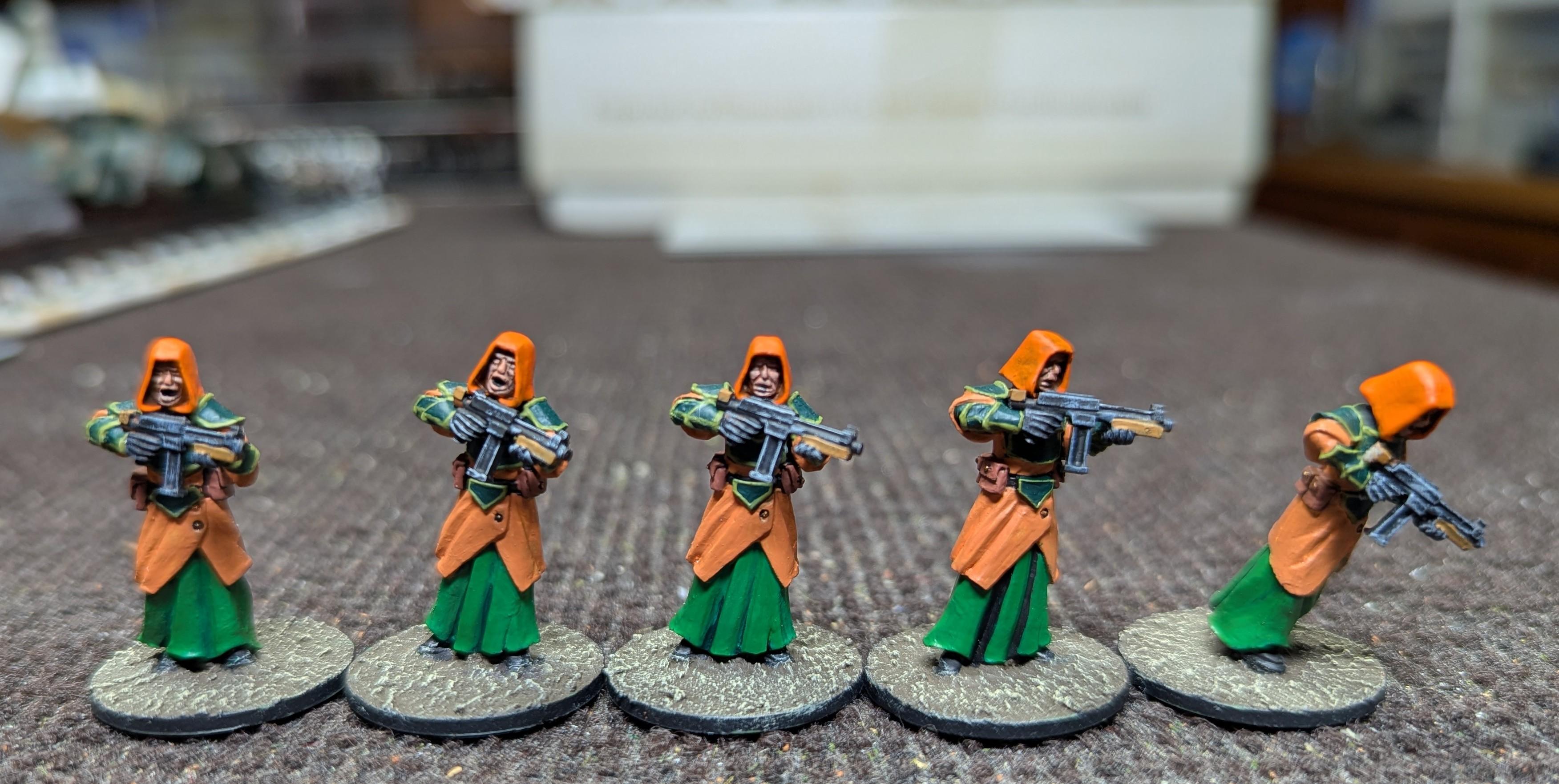 2025, Cultists, House Crowmantia, Miniatures Of The North, Painted