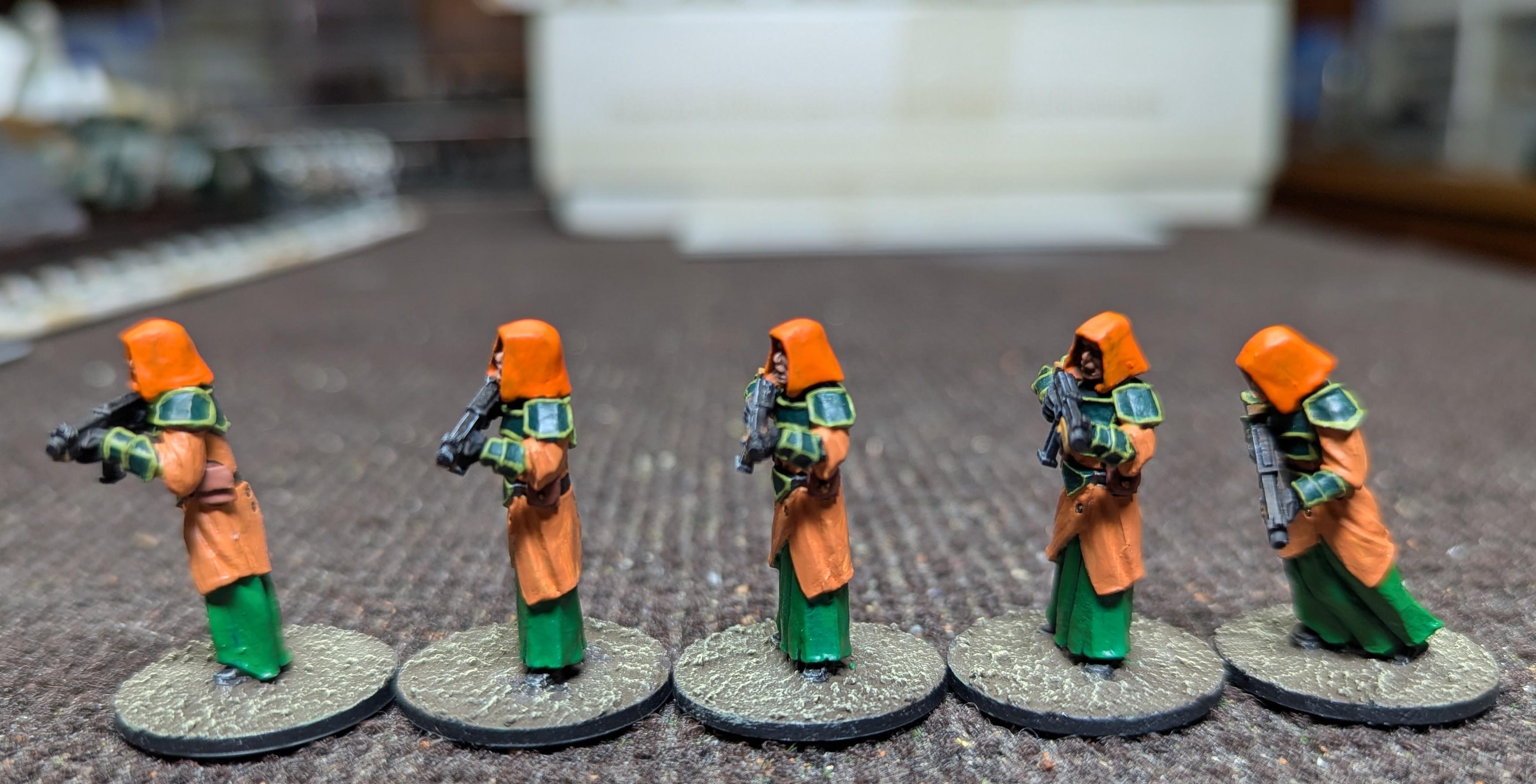 2025, Cultists, House Crowmantia, Miniatures Of The North, Painted