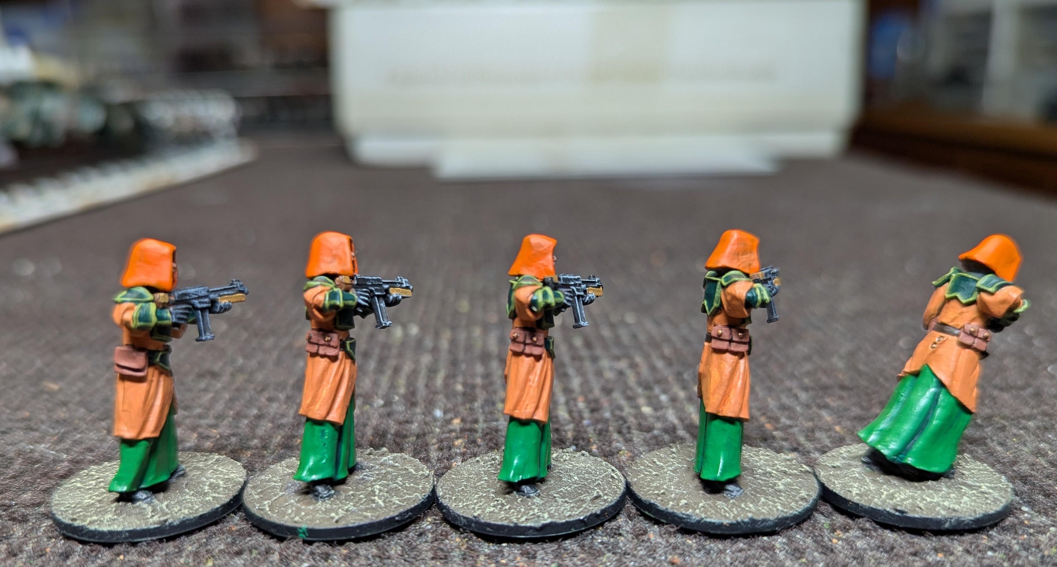 2025, Cultists, House Crowmantia, Miniatures Of The North, Painted