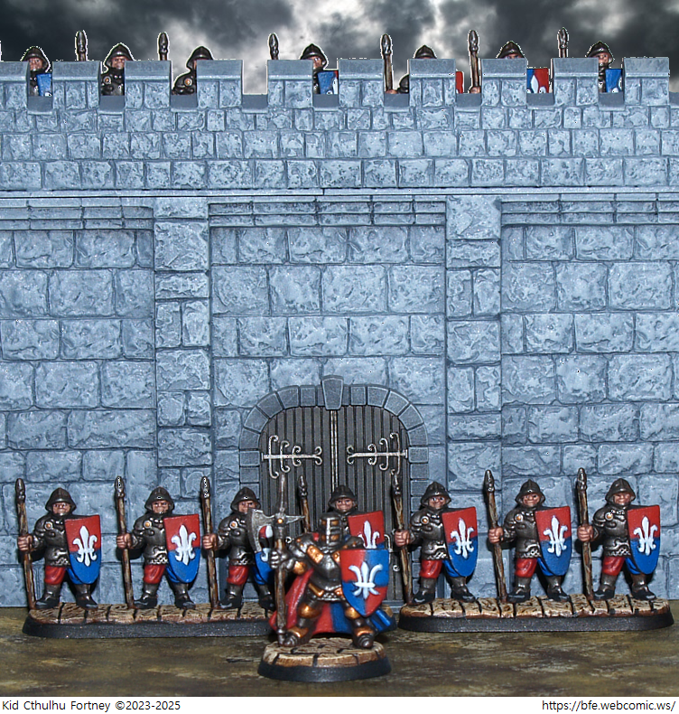 Bfe, Castle, Guard, Lionheart, Mantic, Oubliette, Parker Brothers, Renedra