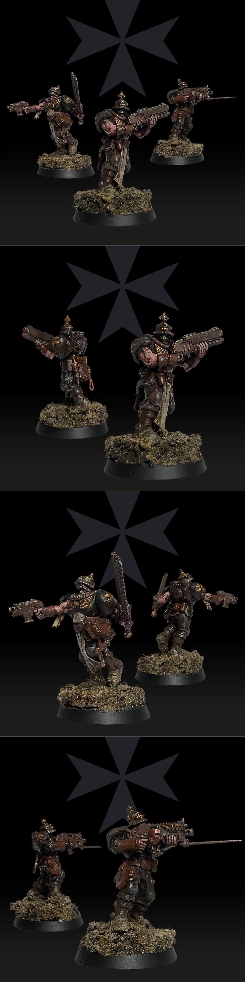 Black Templars, Conversion, Grimdark, Grimdark 40k, Kitbash, Neophytes, Space Marines, Stahlfried, Warhammer 40,000, Warhammer Fantasy