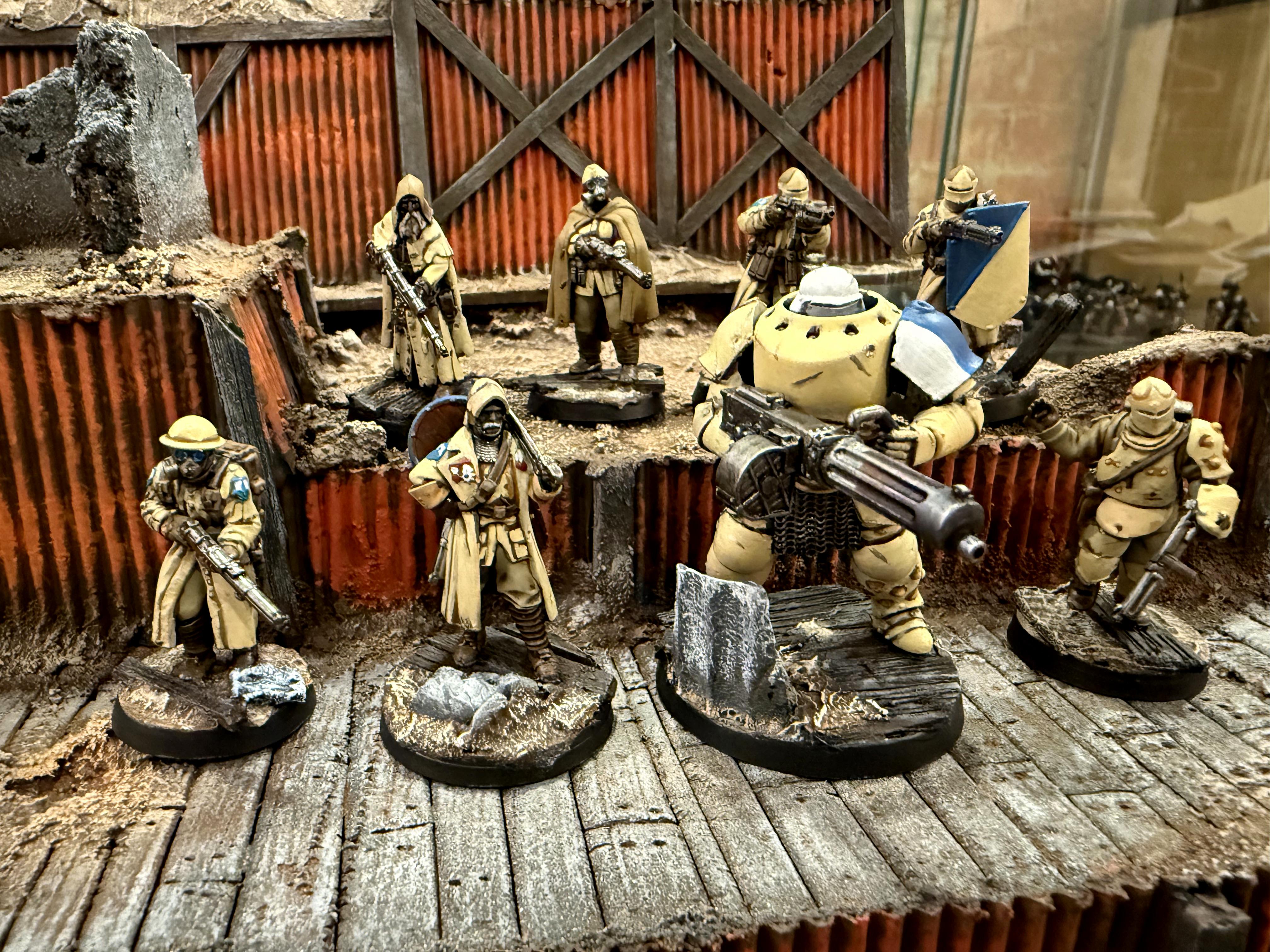 Abyssinian Expeditionary Force, Desert Camoflauge, Infantry, New Antioch, Nile Front, Painted, Trench Crusade, Weird War 1, Ww1