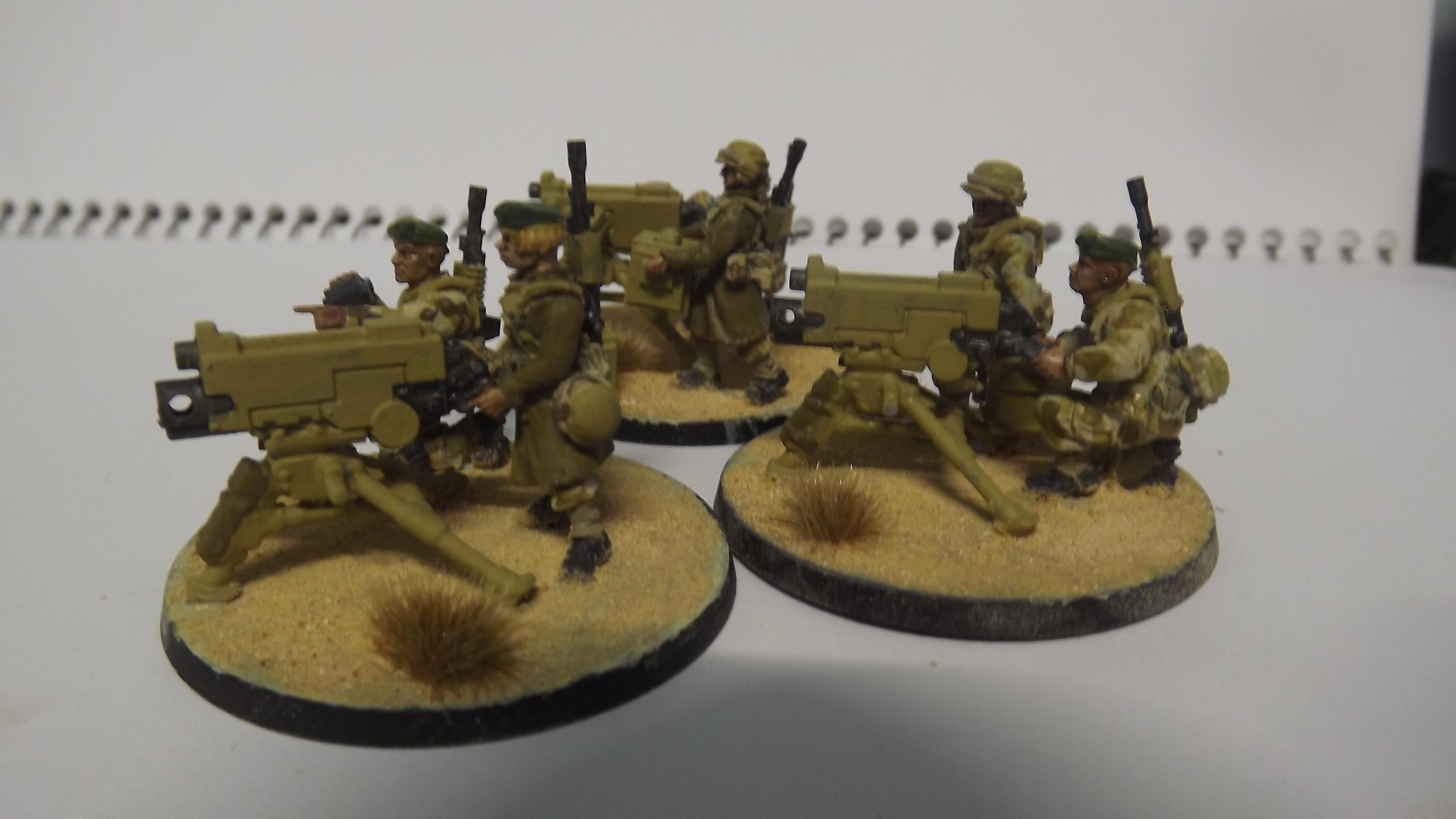 Heavy Bolter, Heavy Weapon, Heavy Weapons Squad, Imperial Guard, Victoria Miniatures