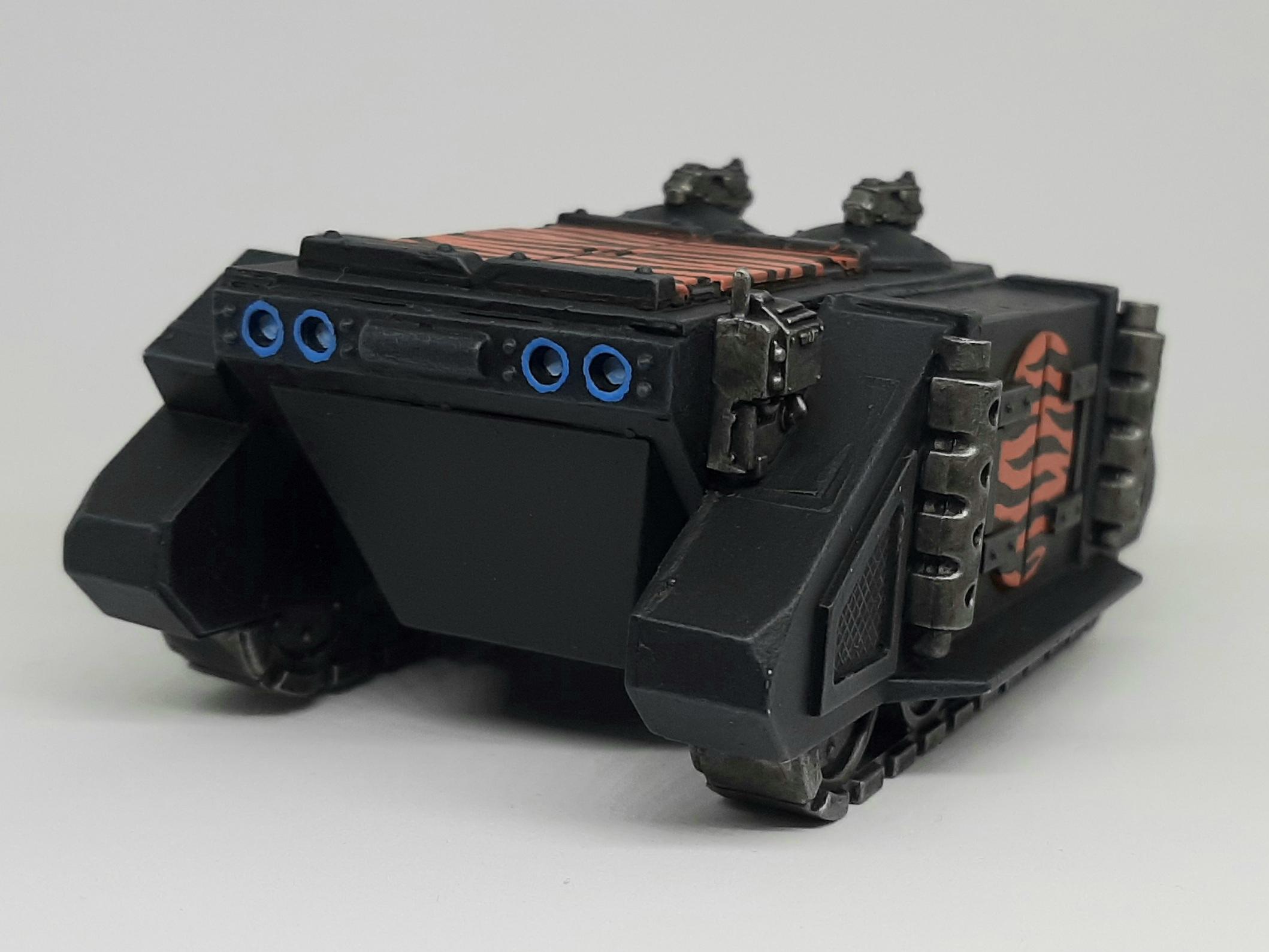 Adeptus, Astartes, Camouflage, Conversion, Custom, Fighting, Forest, Jungle, Kitbash, Rhino, Space, Space Marines, Tank, Tigers, Veda