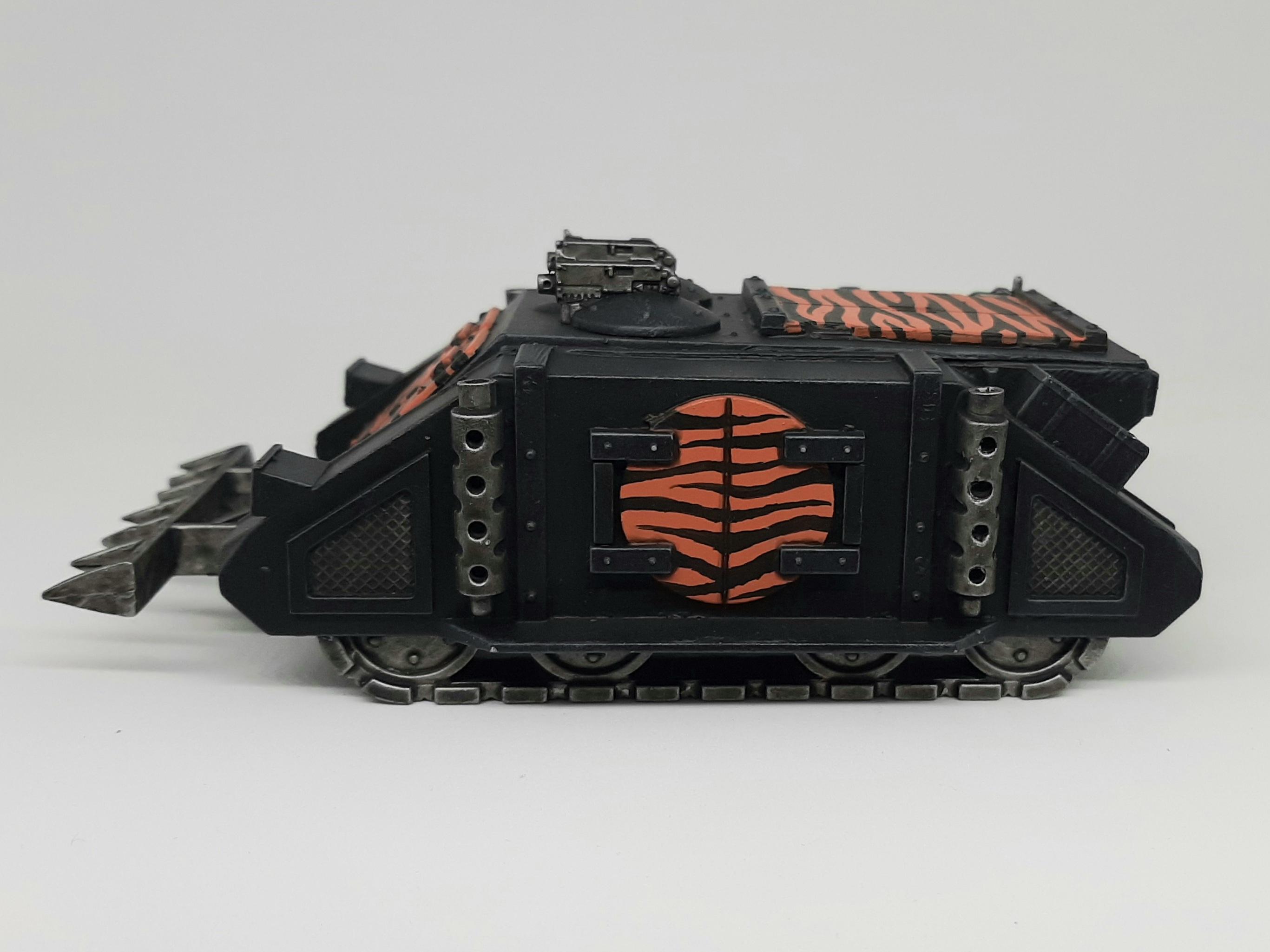 Adeptus, Astartes, Camouflage, Conversion, Custom, Fighting, Forest, Jungle, Kitbash, Rhino, Space, Space Marines, Tank, Tigers, Veda