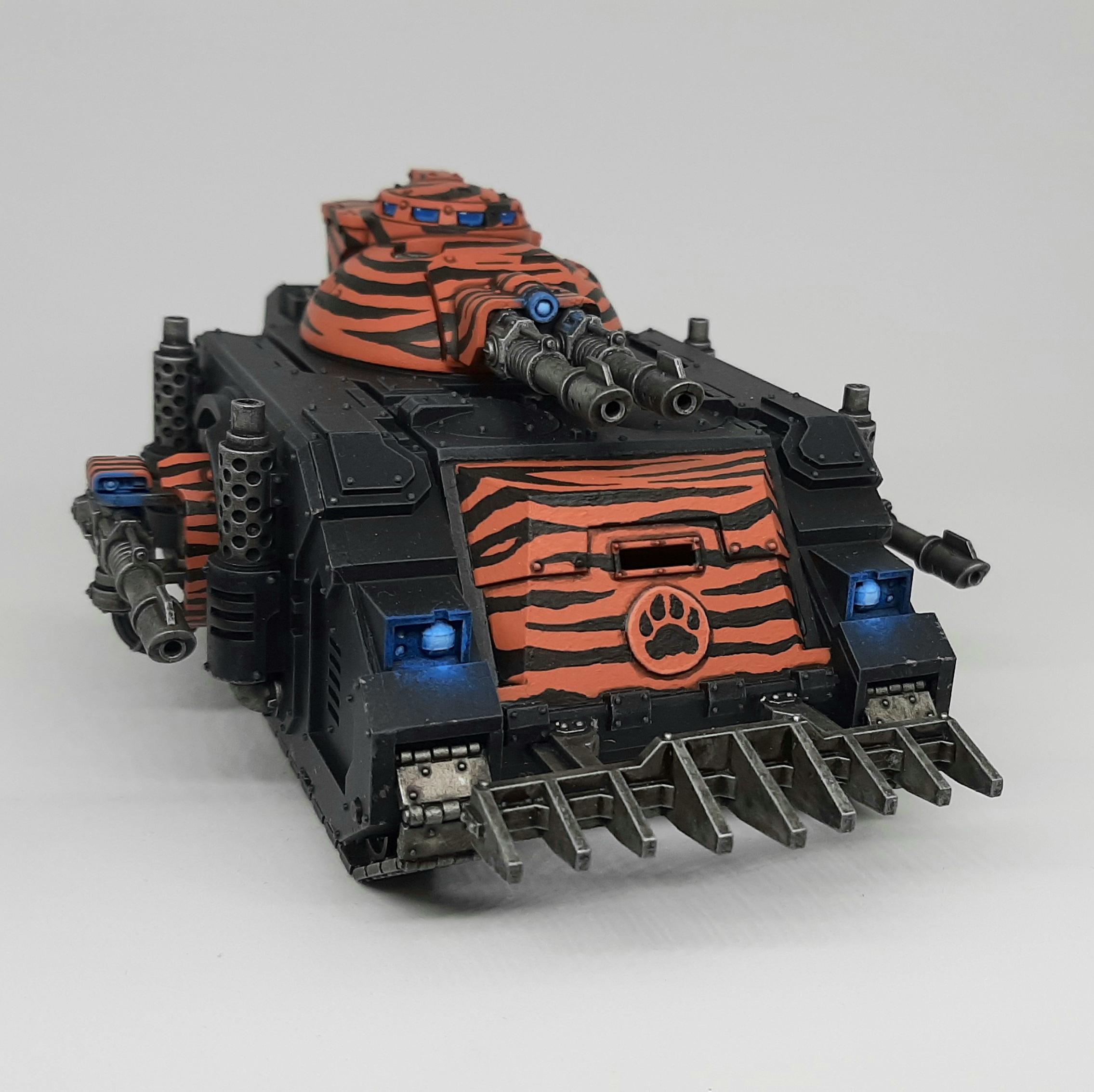 Adeptus, Astartes, Autocannon, Camouflage, Conversion, Custom, Fighting, Forest, Jungle, Kitbash, Lascannon, Magnet, Predator, Space, Space Marines, Tank, Tigers, Veda, Weapon