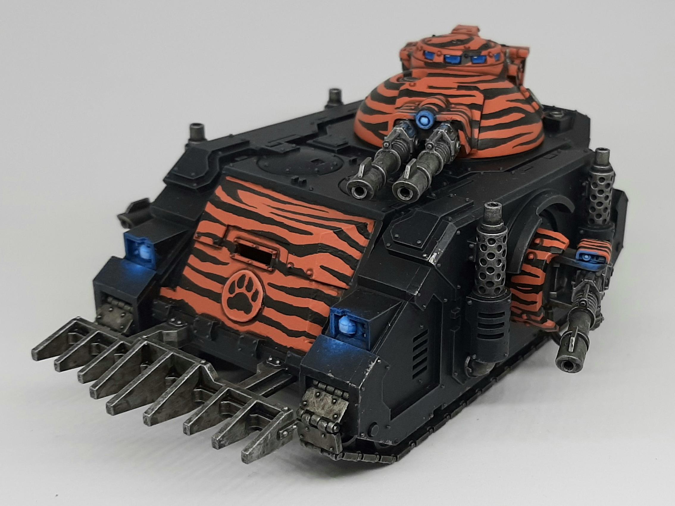 Adeptus, Astartes, Autocannon, Camouflage, Conversion, Custom, Fighting, Forest, Jungle, Kitbash, Lascannon, Magnet, Predator, Space, Space Marines, Tank, Tigers, Veda, Weapon