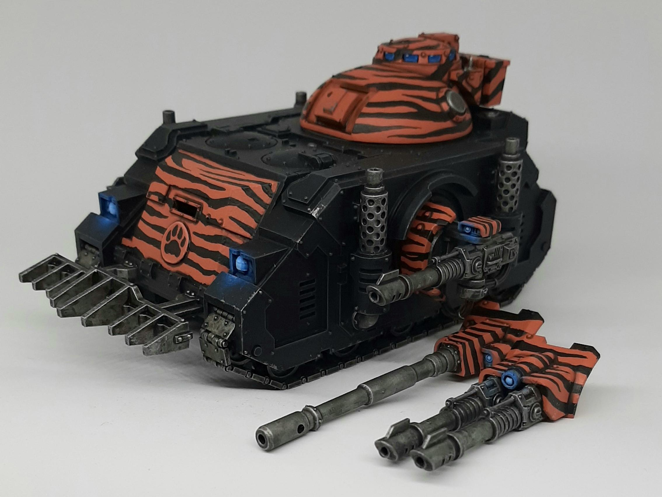 Adeptus, Astartes, Autocannon, Camouflage, Conversion, Custom, Fighting, Forest, Jungle, Kitbash, Lascannon, Magnet, Predator, Space, Space Marines, Tank, Tigers, Veda, Weapon