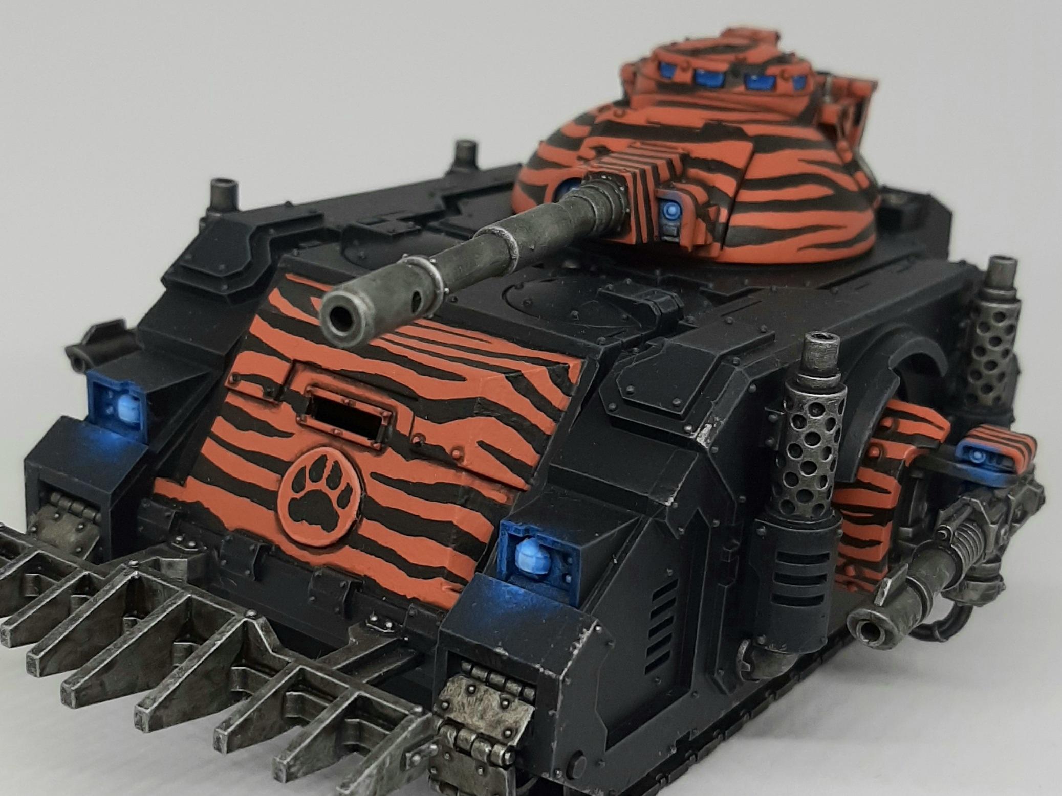 Adeptus, Astartes, Autocannon, Camouflage, Conversion, Custom, Fighting, Forest, Jungle, Kitbash, Lascannon, Magnet, Predator, Space, Space Marines, Tank, Tigers, Veda, Weapon