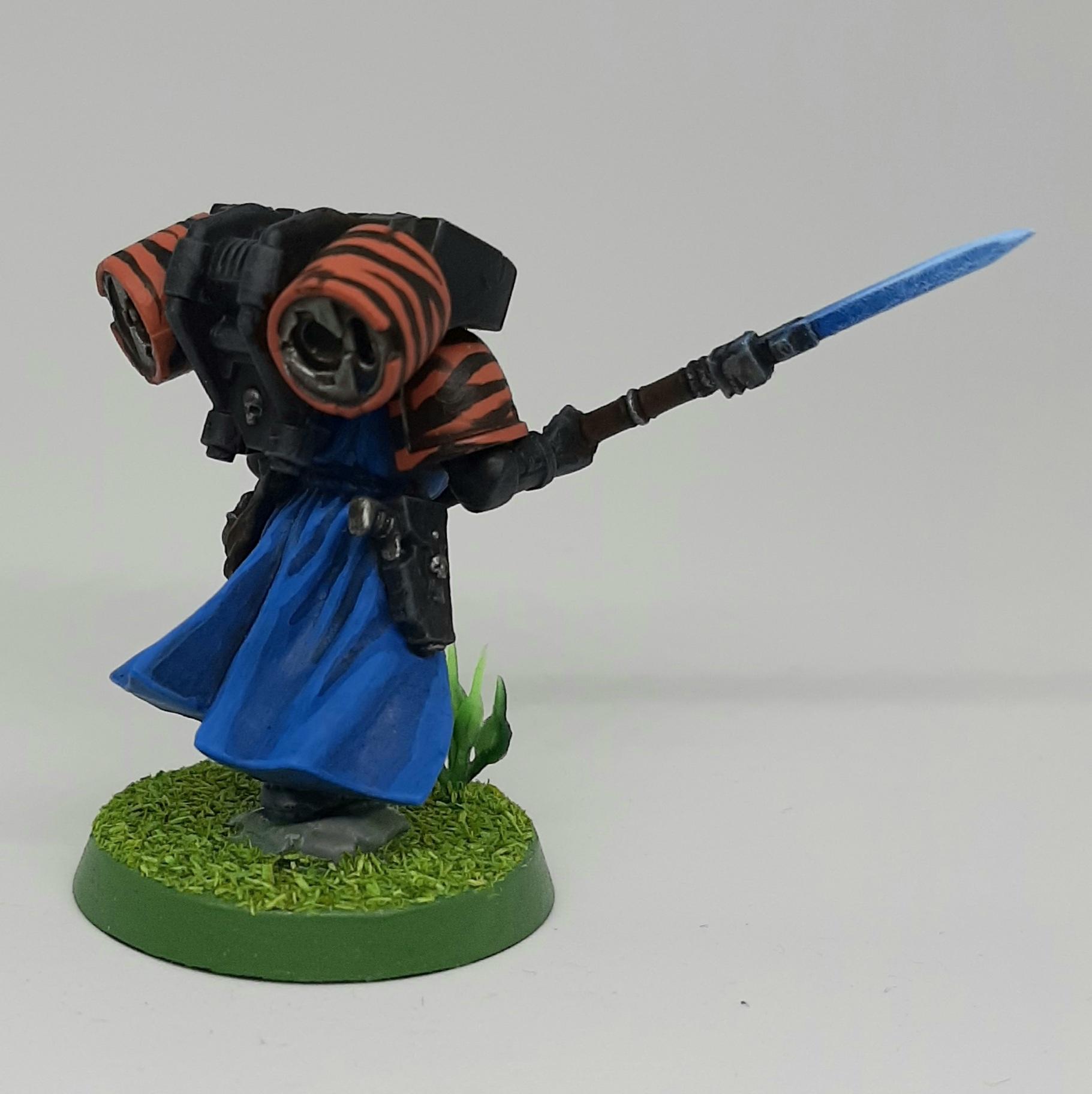 Adeptus, Assault, Astartes, Brihaspati, Camouflage, Conversion, Custom, Fighting, Forest, Glaive, Jump, Jungle, Kitbash, Lance, Leader, Librarian, Pack, Polearm, Psyker, Space, Space Marines, Spear, Tigers, Veda, Weapon