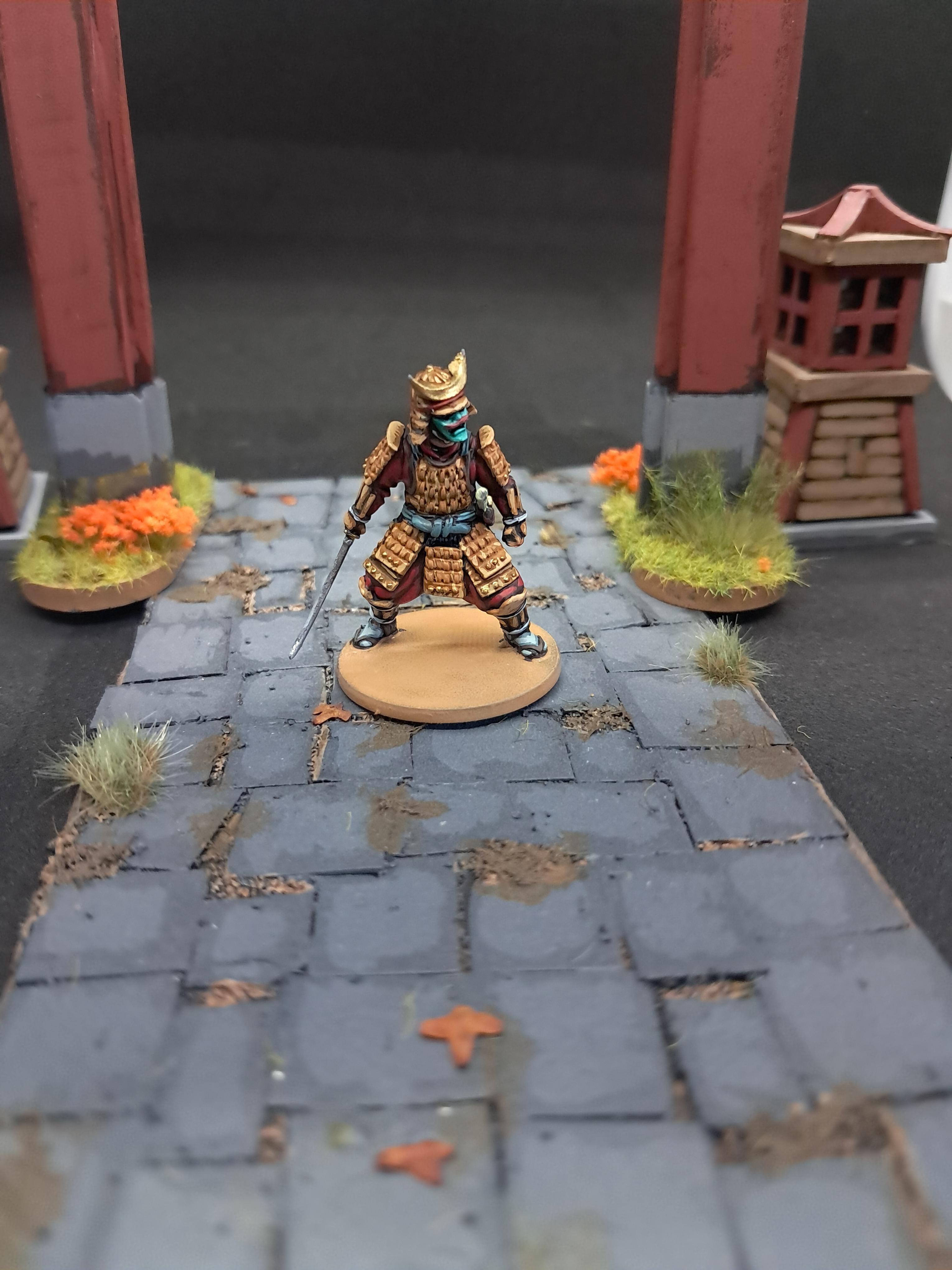 Japanese, Samurai, Temple