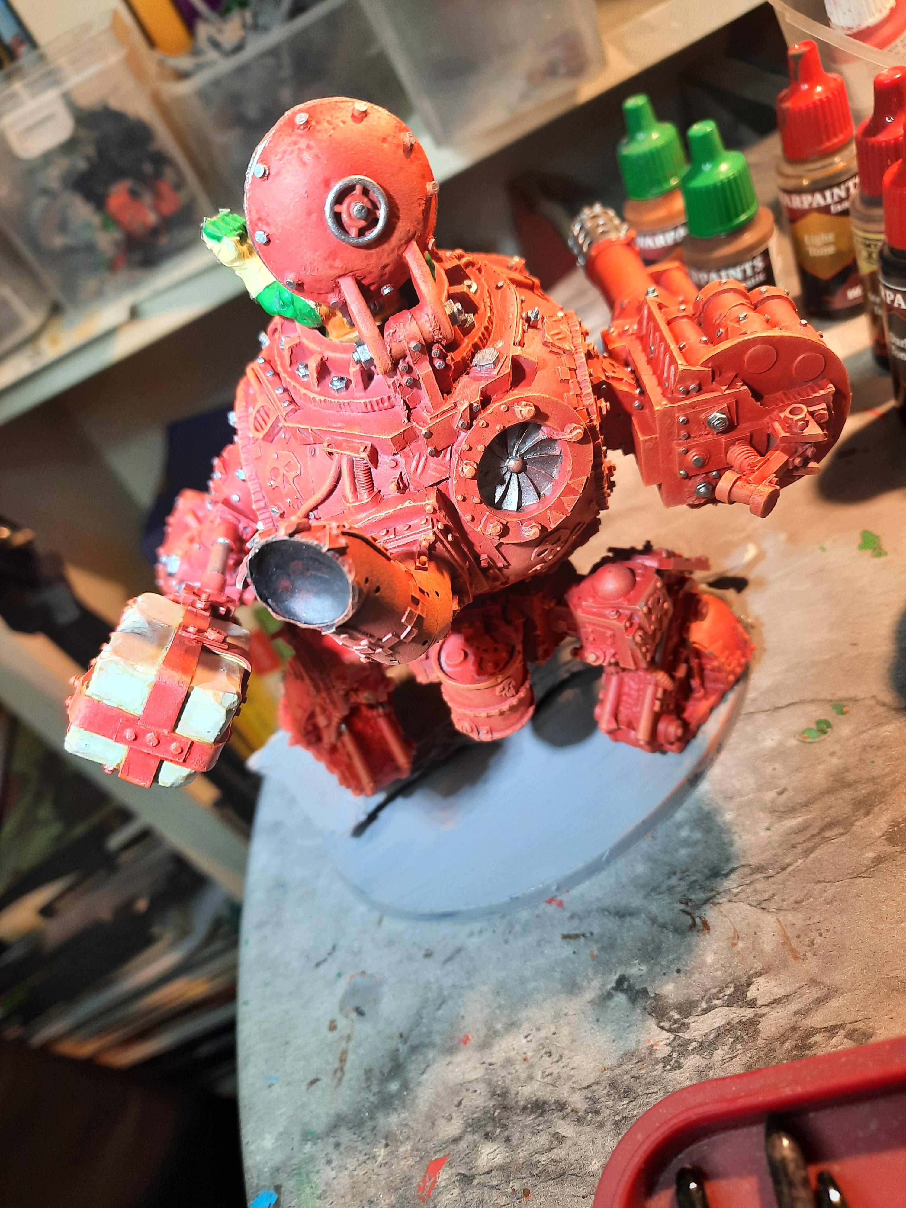 Machines, Mega Clanker, Orks, Warhammer 40,000, Warhammer Fantasy