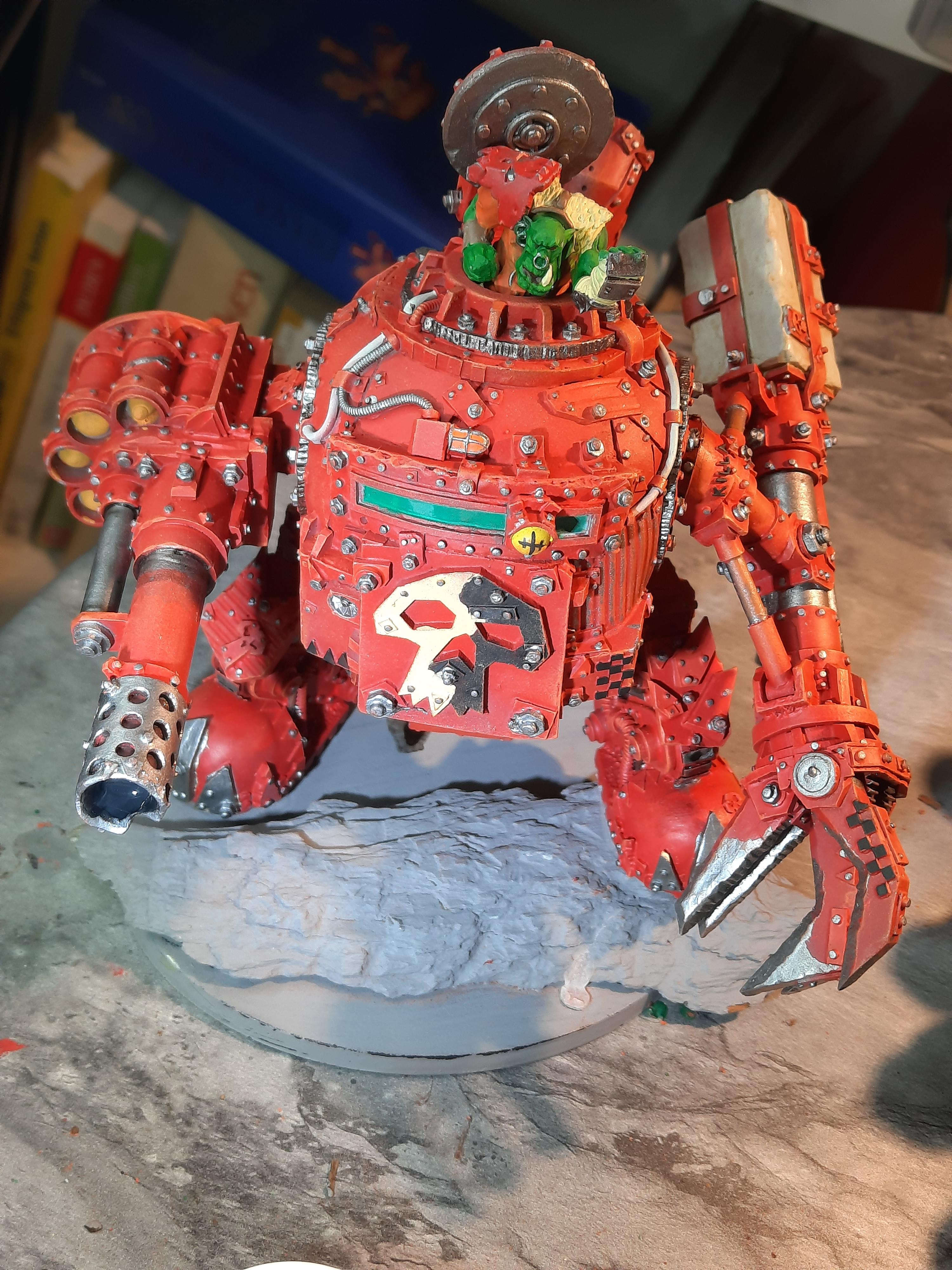 Machines, Mega Clanker, Orks, Warhammer 40,000, Warhammer Fantasy